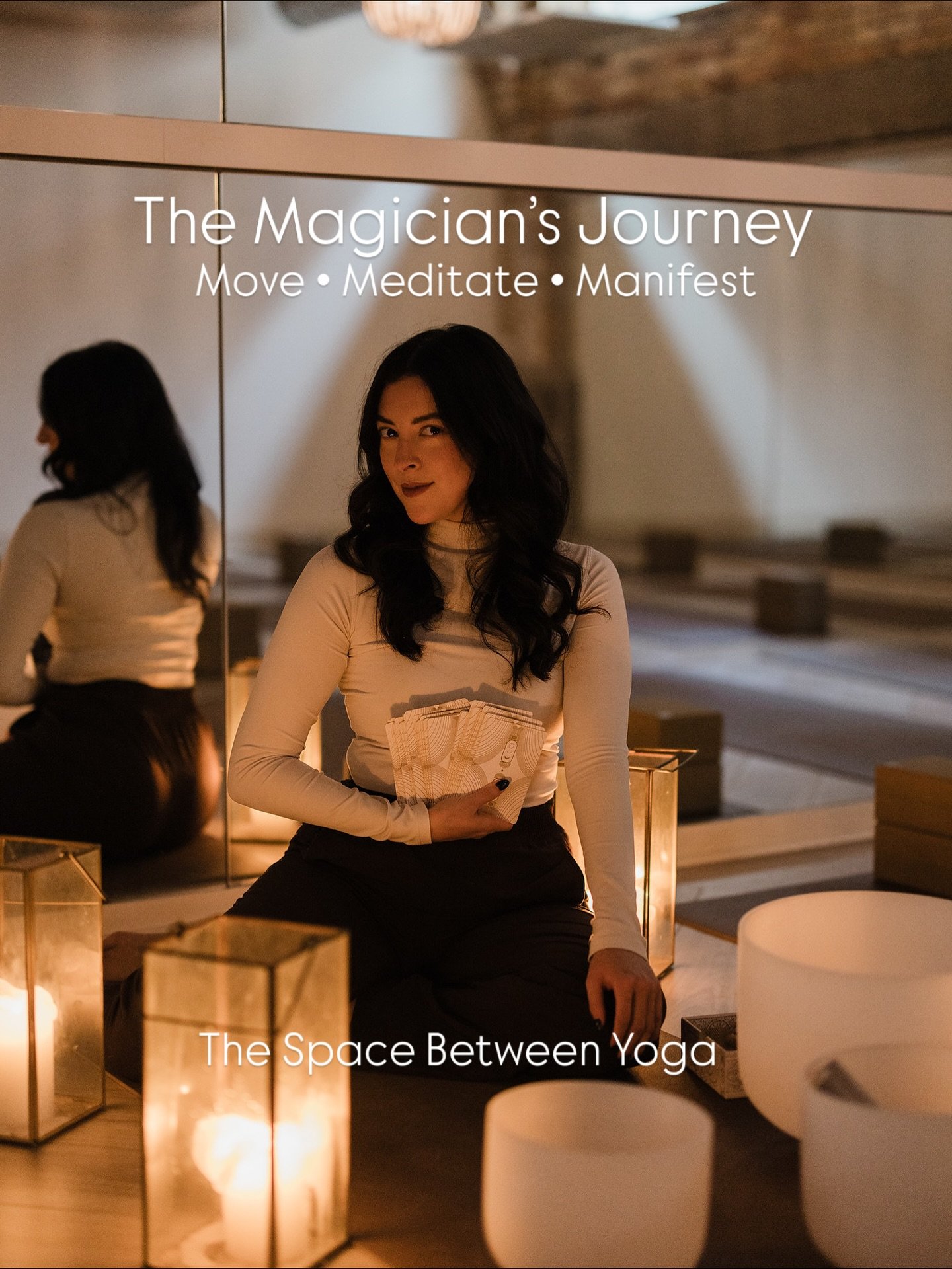 THIS WEEK Friday October 24th 7:30-9pm @thespacebetween_yoga join me for the Magician&rsquo;s journey. 

This experience is about practical manifestation. The Magician archetype in Tarot embodies focus, power, and intentional action. It&rsquo;s spiri