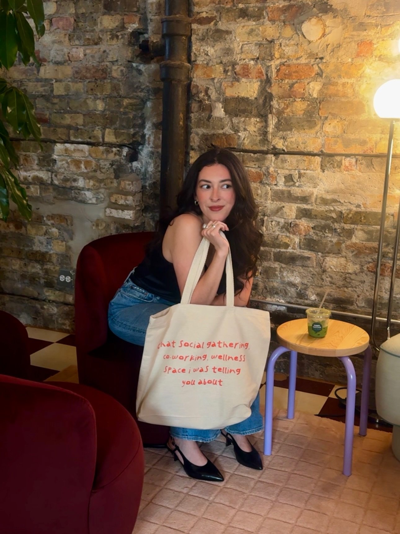 that social gathering, coworking, wellness space I was telling you about 🤫💫 @thespacetogether