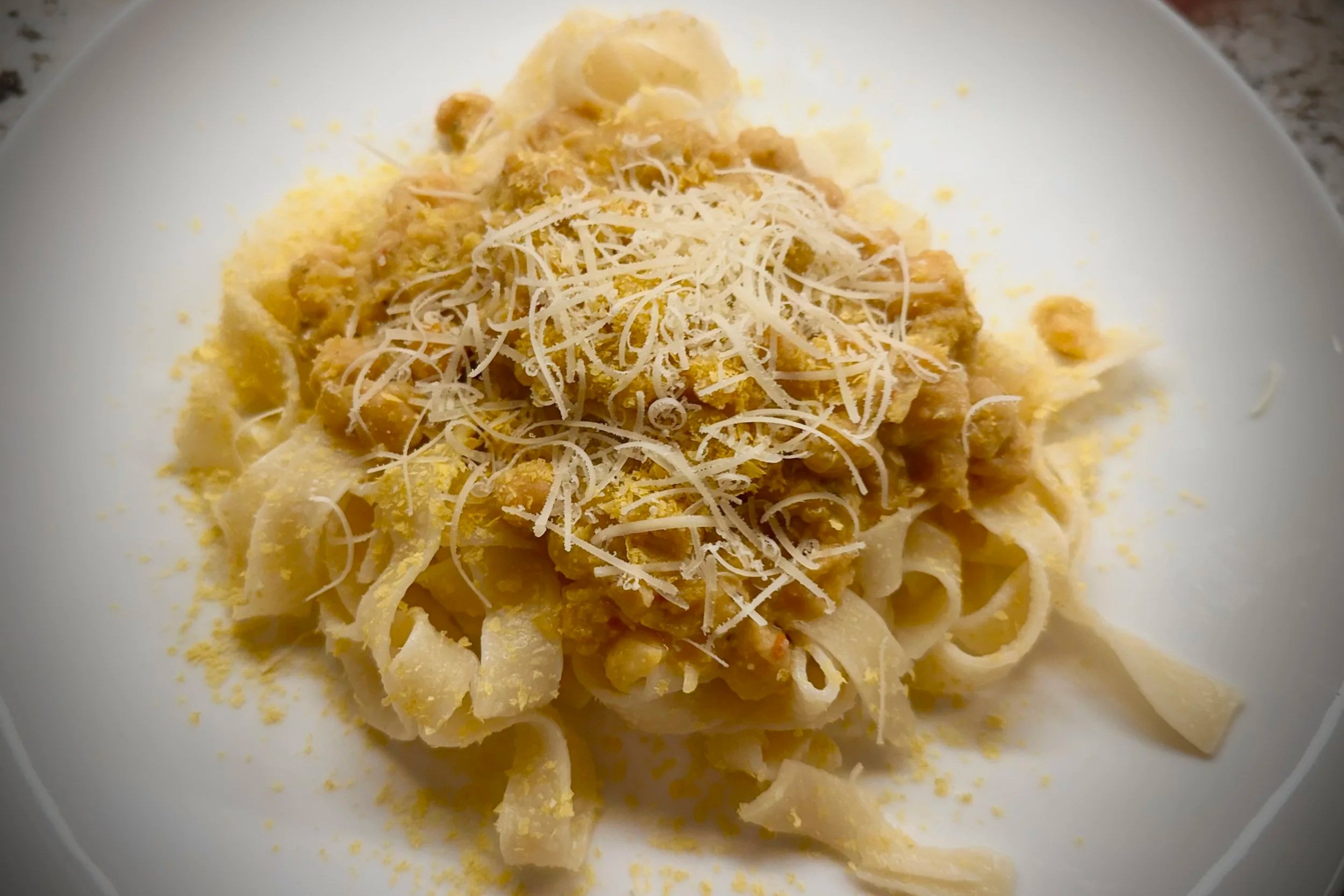 Chickpea Sauce Pasta