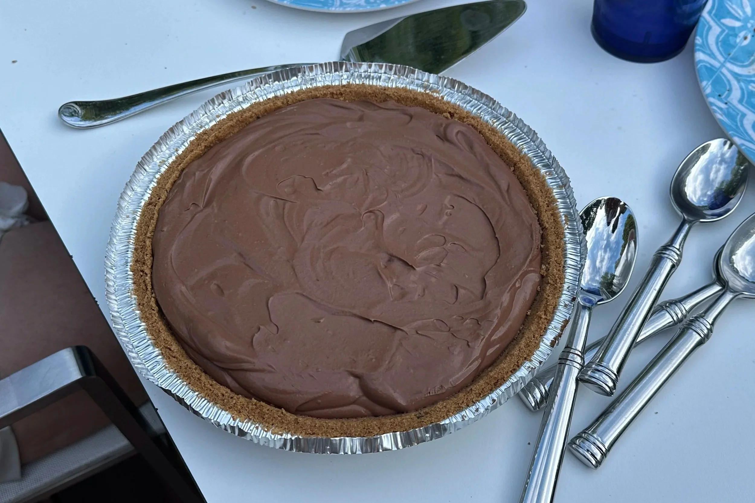Chocolate Silken Tofu Pie