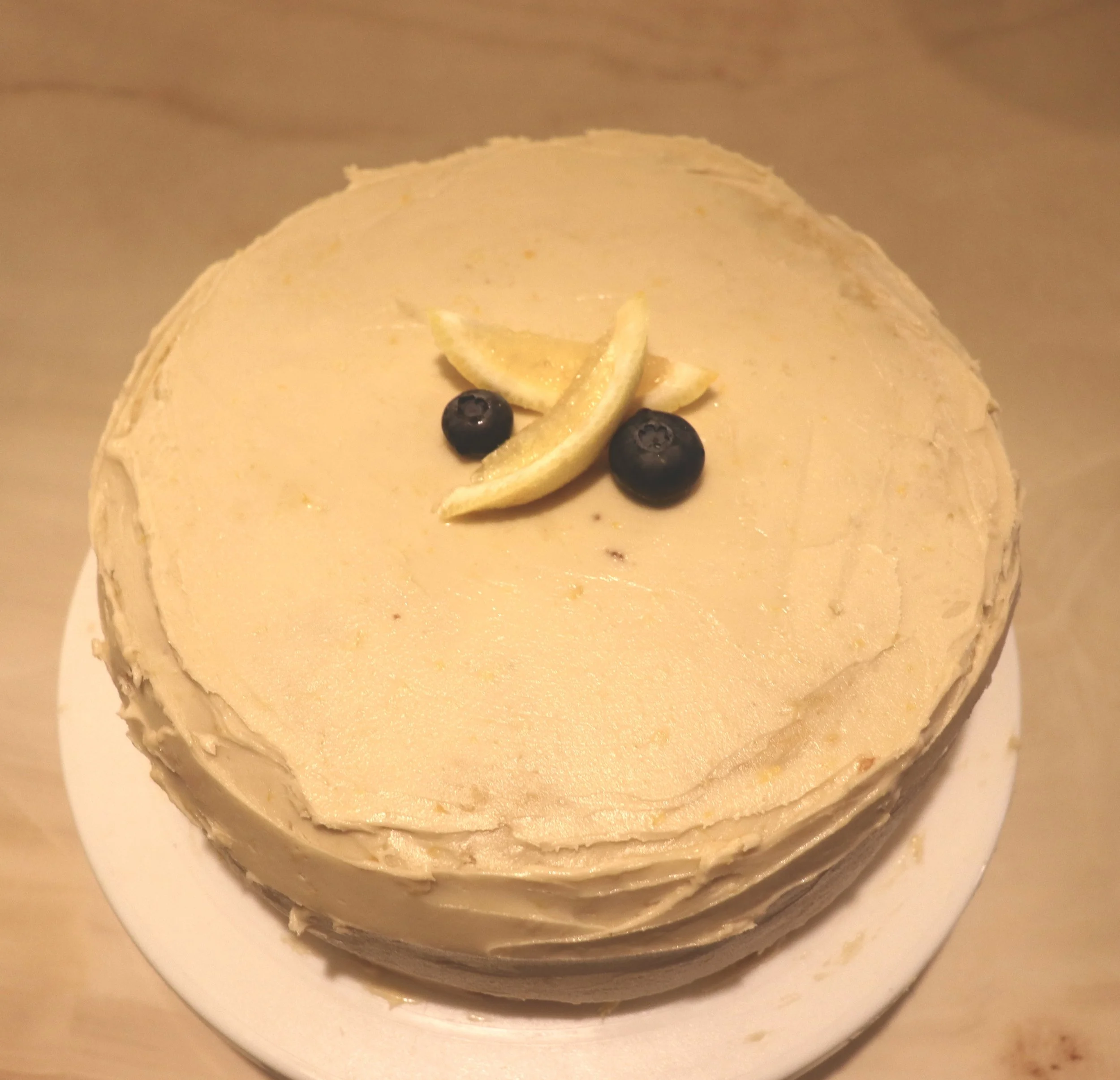 Moist Vegan Lemon Cake