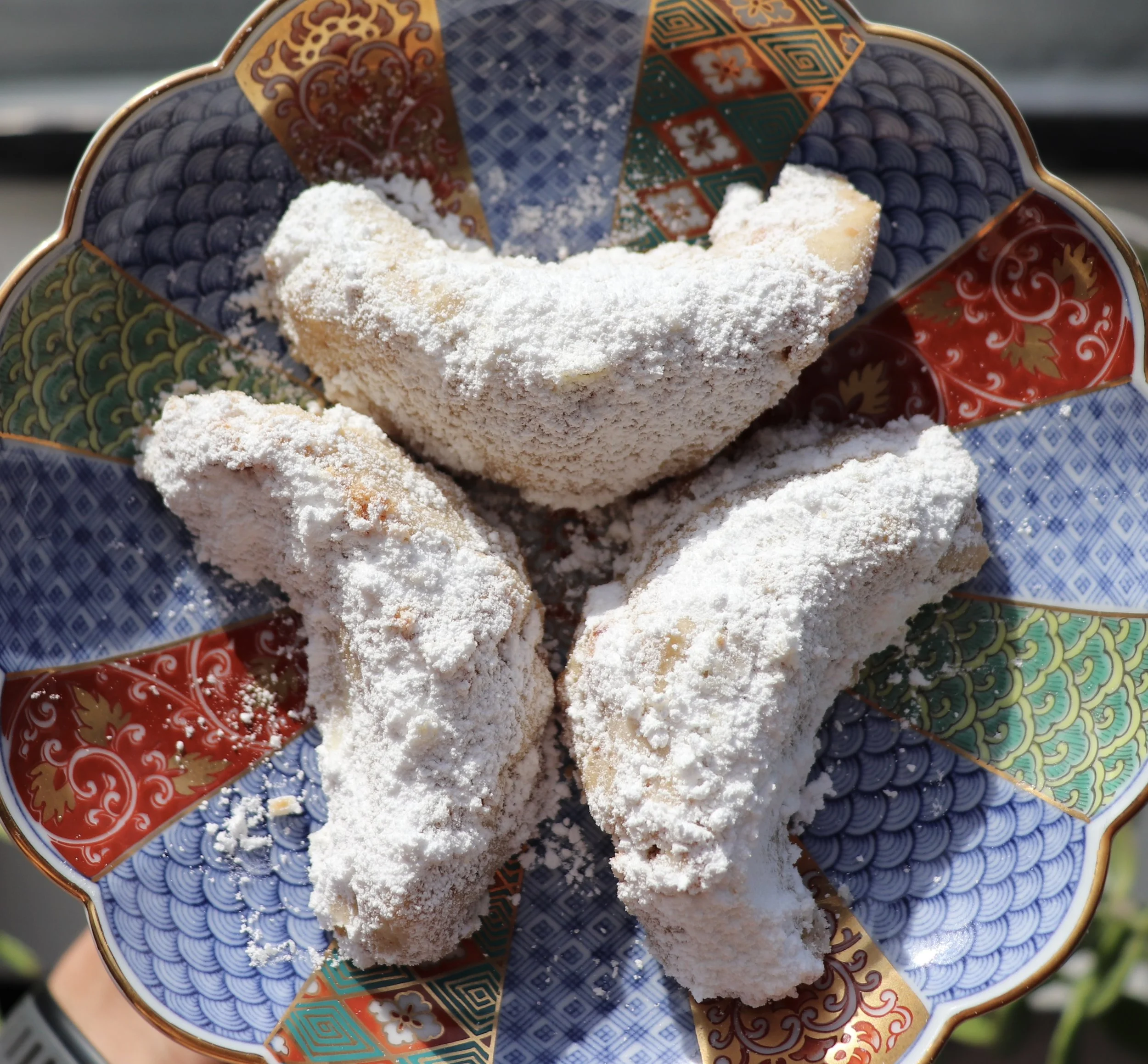 Vegan Hazelnut Almond Crescents