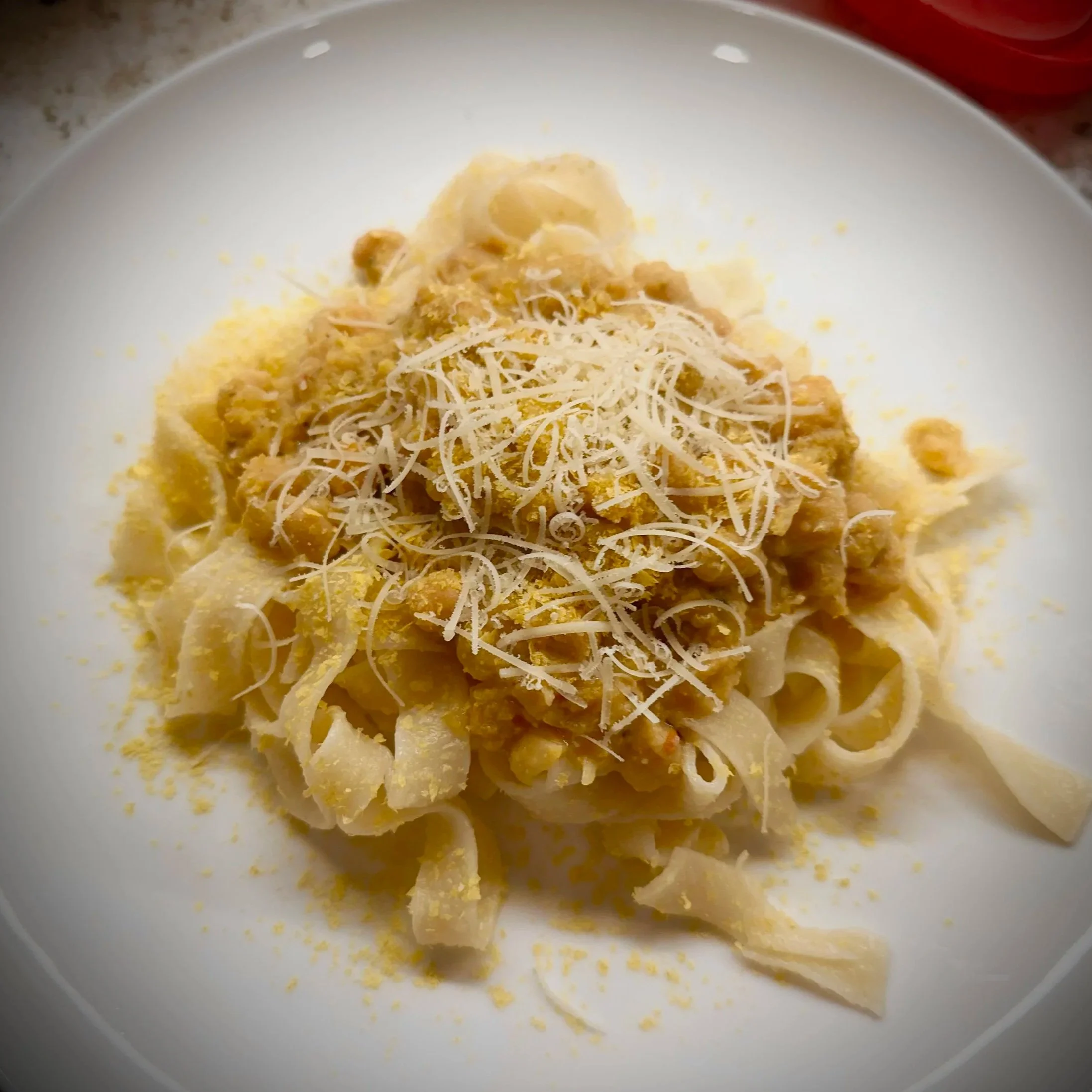 Chickpea Sauce Pasta