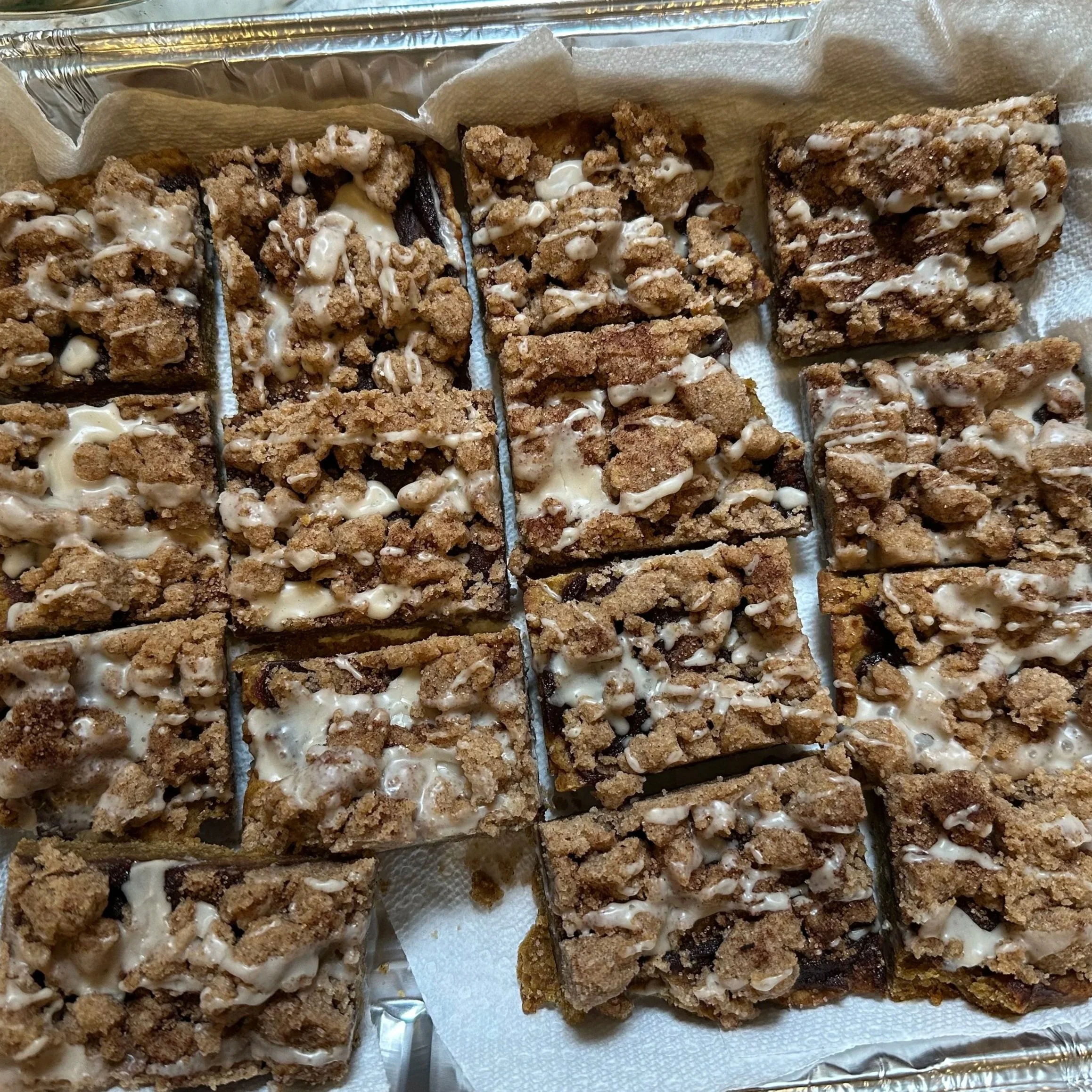 All Crust Pumpkin-Apple Butter Bars
