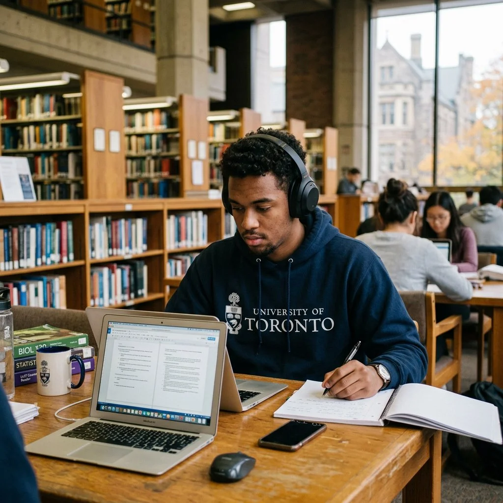A building on a hilltop overlooking snow-capped mountains under cloudy sky.