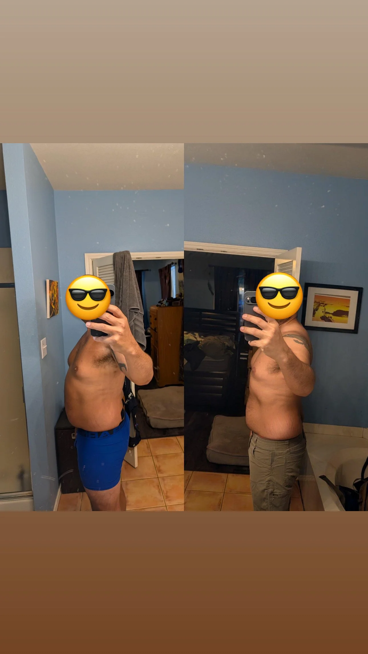 Roberto is a nutrition client of mine who does marathon running. We have been able to completely change his body composition in 6 months time!