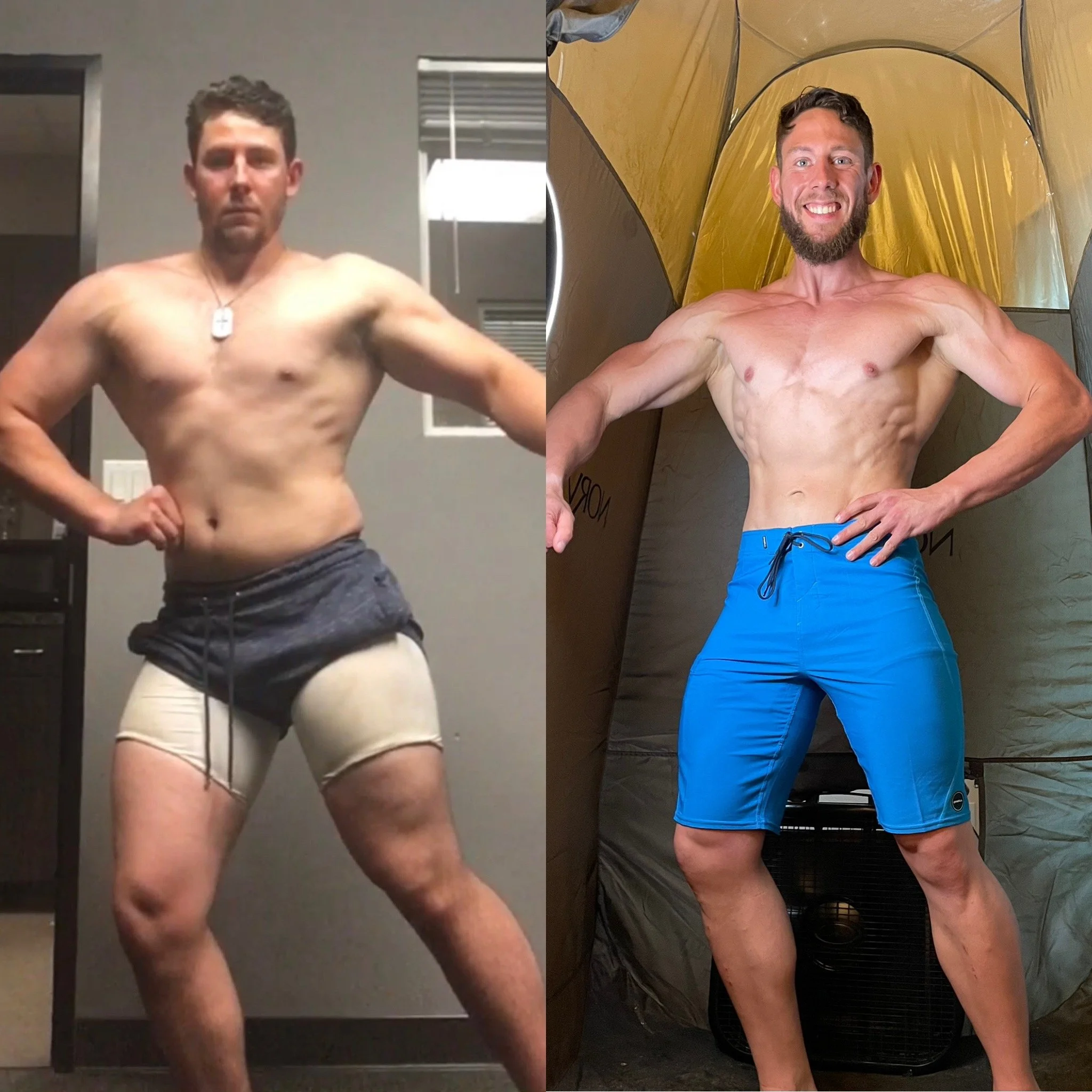 My last bodybuilding prep in 2022, where I lost over 50lbs to get ready for the stage!