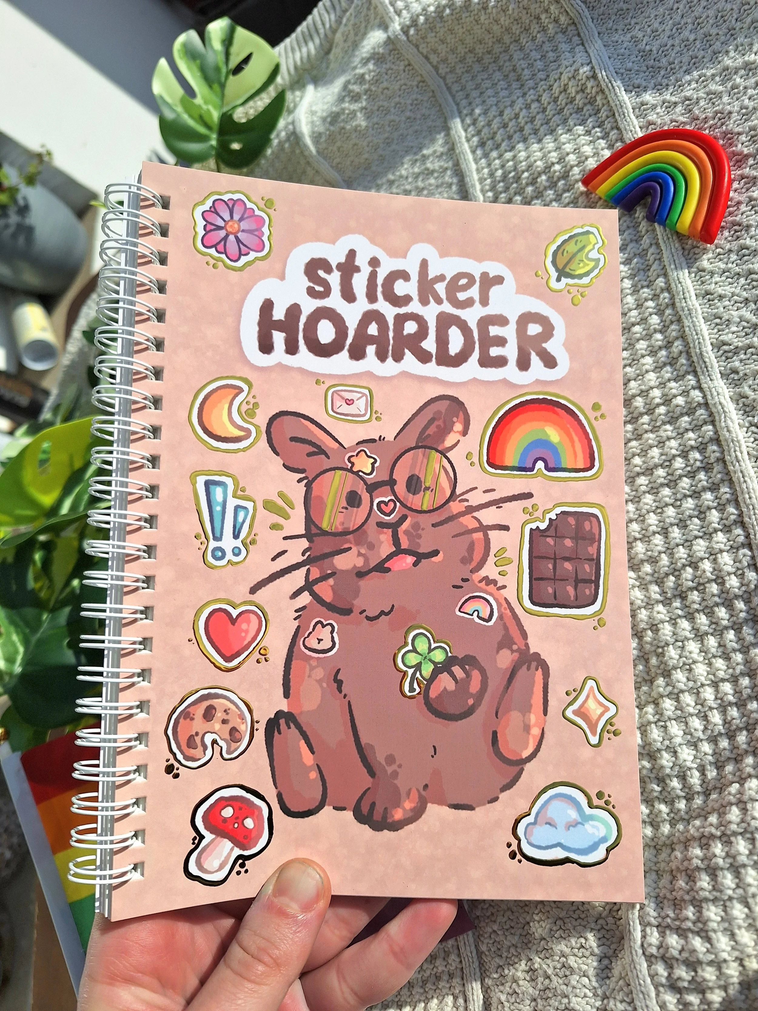 Bunny Goldfoil Stickerbook