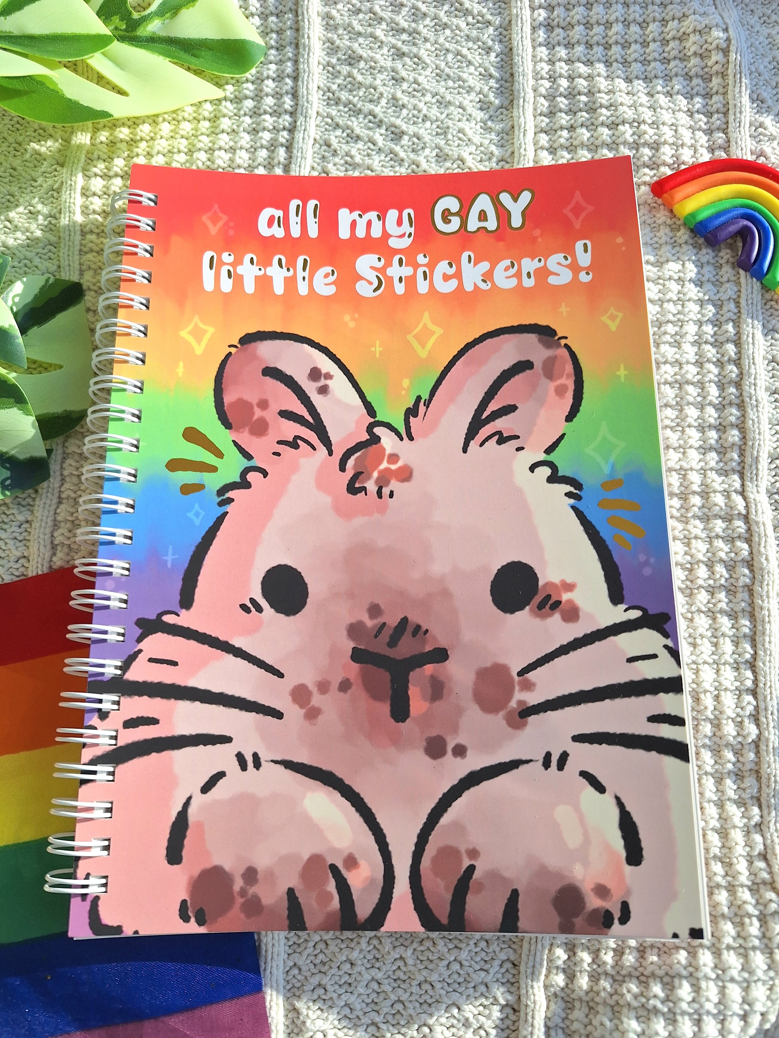 Gay Bun Goldfoil Stickerbook