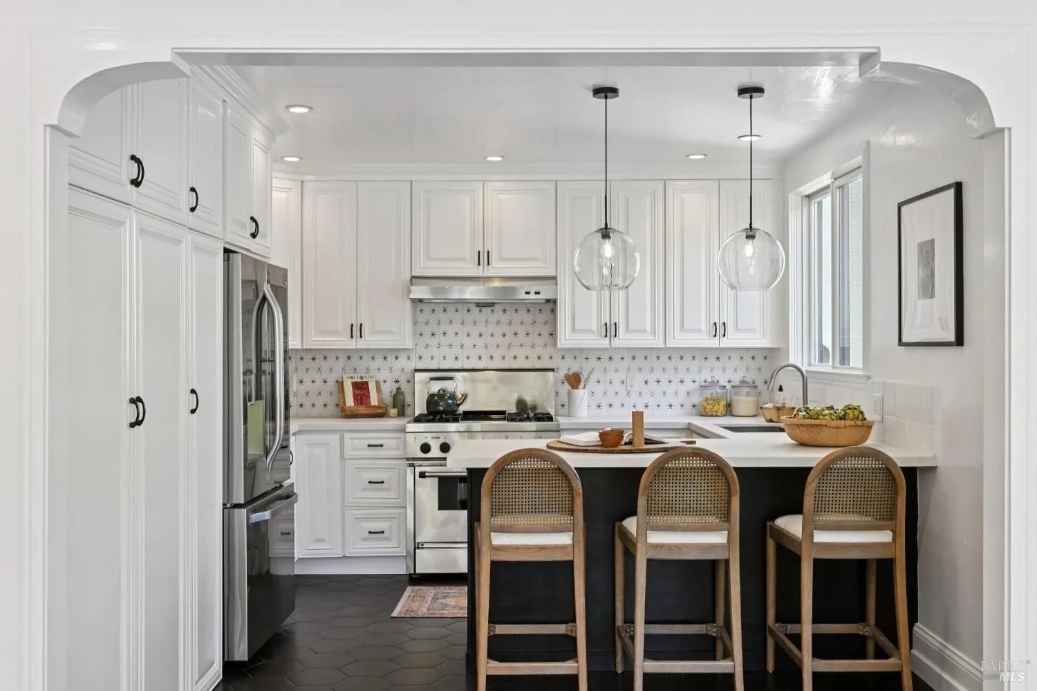 An image of a staged bedroom