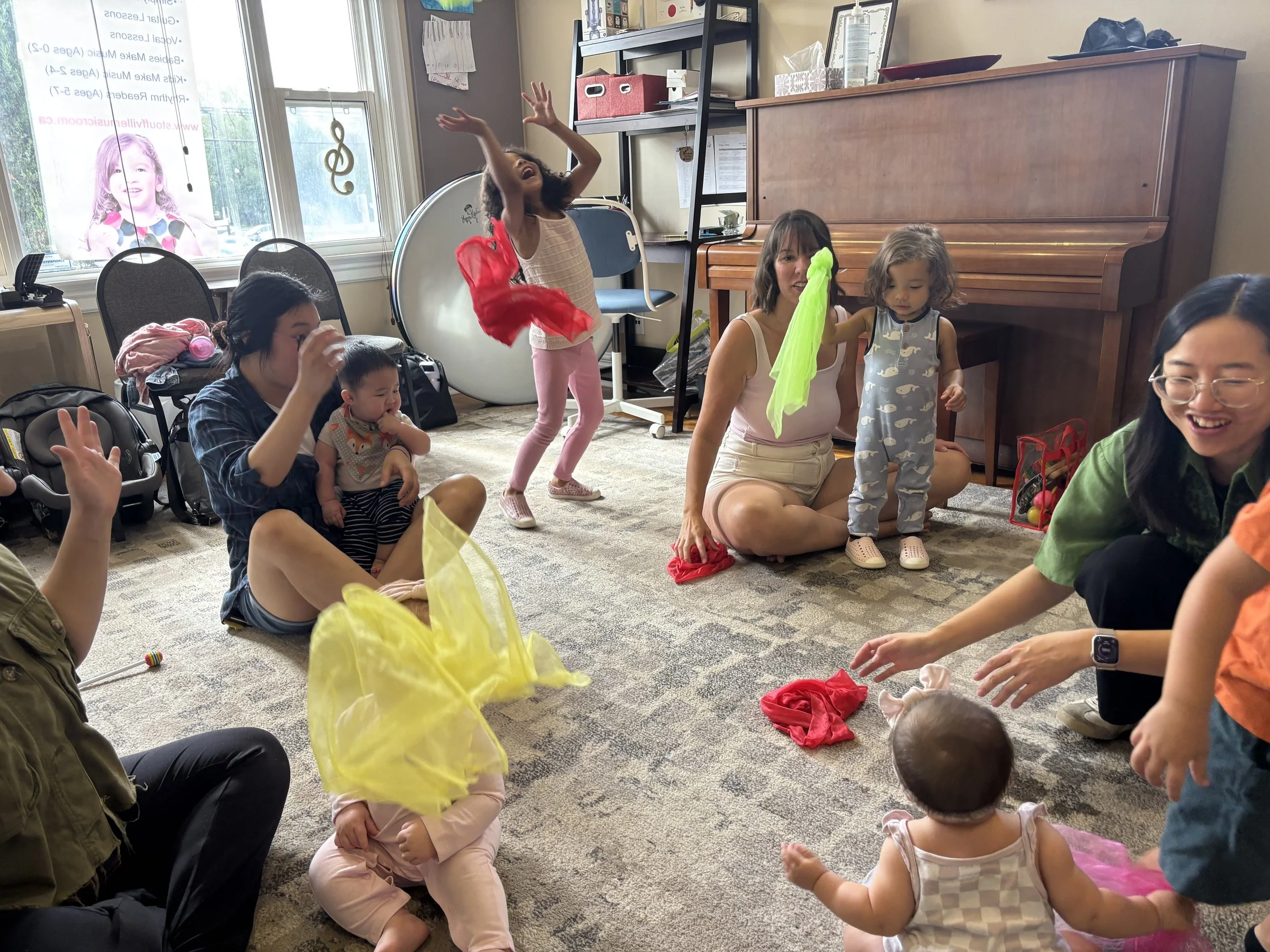 8 Sessions - I Babies/Toddlers Music class