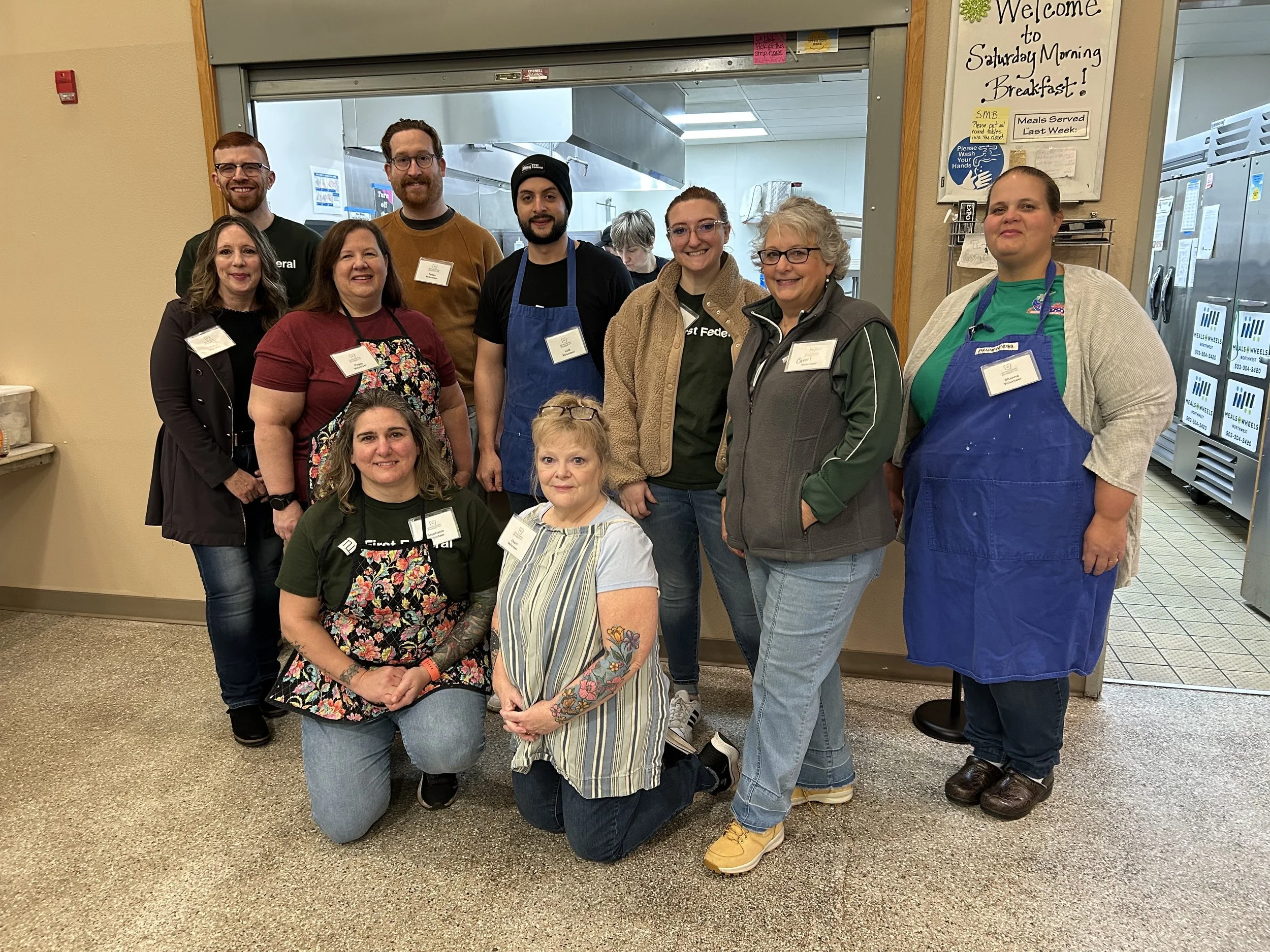 First Federal Shows Up as a Saturday Sponsor!