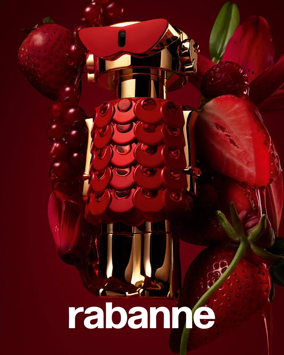 Fame in Love by Rabanne 2026 – strawberry iris basil fine fragrance, Bombshell in Red Strawberry All Grown Up trend My Strawberry Nights by WSSC