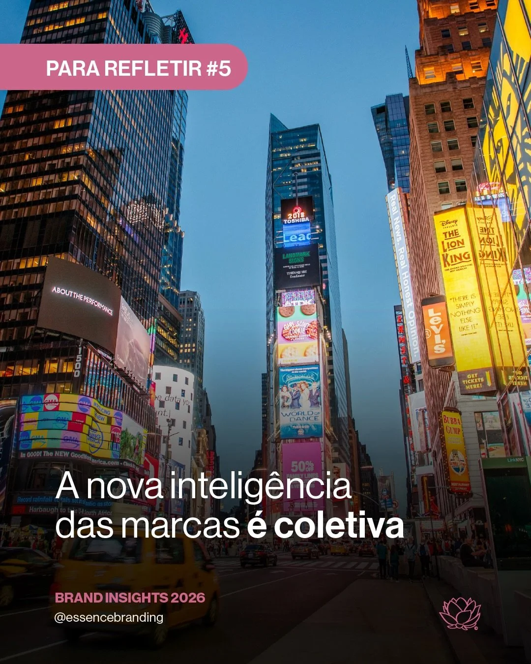 A s&eacute;rie &ldquo;Para Refletir&rdquo; &eacute; um exerc&iacute;cio de olhar para o comportamento da pr&oacute;pria marca e entender se estamos oferecendo ao nosso cliente o que ele est&aacute; pedindo.

Esta &eacute; a quinta e &uacute;ltima ref