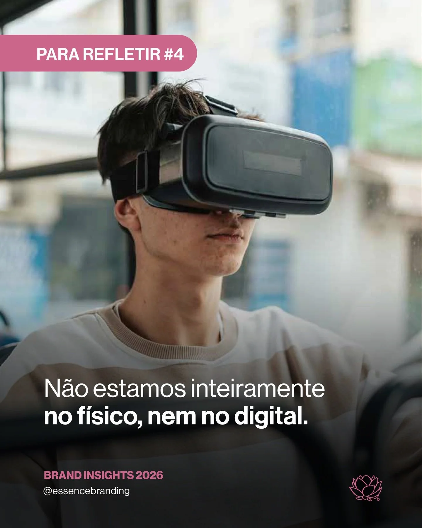 A s&eacute;rie &ldquo;Para Refletir&rdquo; &eacute; um exerc&iacute;cio de olhar para o pr&oacute;prio comportamento e entender se estamos oferecendo ao nosso cliente o que ele est&aacute; pedindo.

Esta &eacute; a quarta de cinco reflex&otilde;es qu
