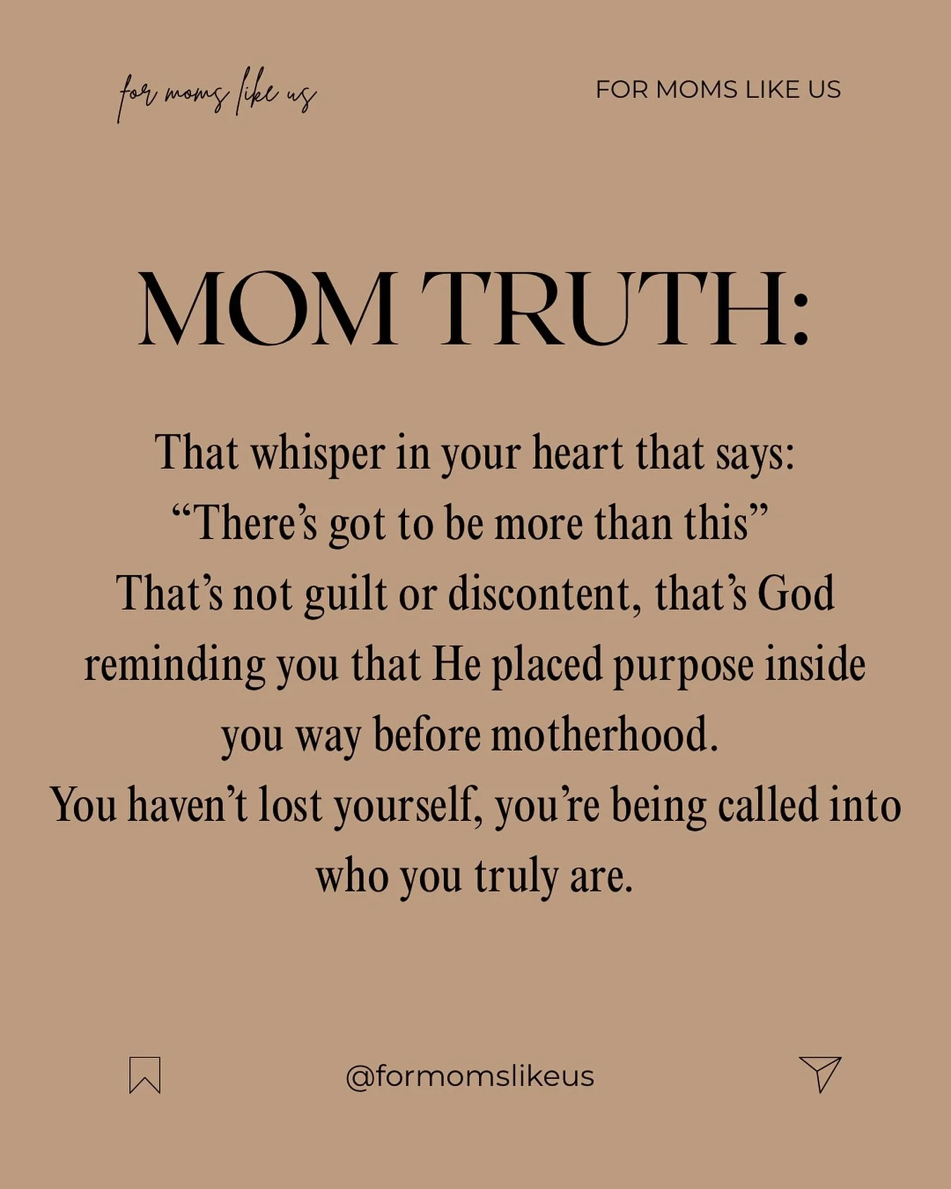 The purpose we feel pulling at us and circling our minds, it&rsquo;s been there all along. I see so many debates online about the different perspectives in motherhood. But the truth: no matter our journey in it, we were all called to it. AND that&rsq