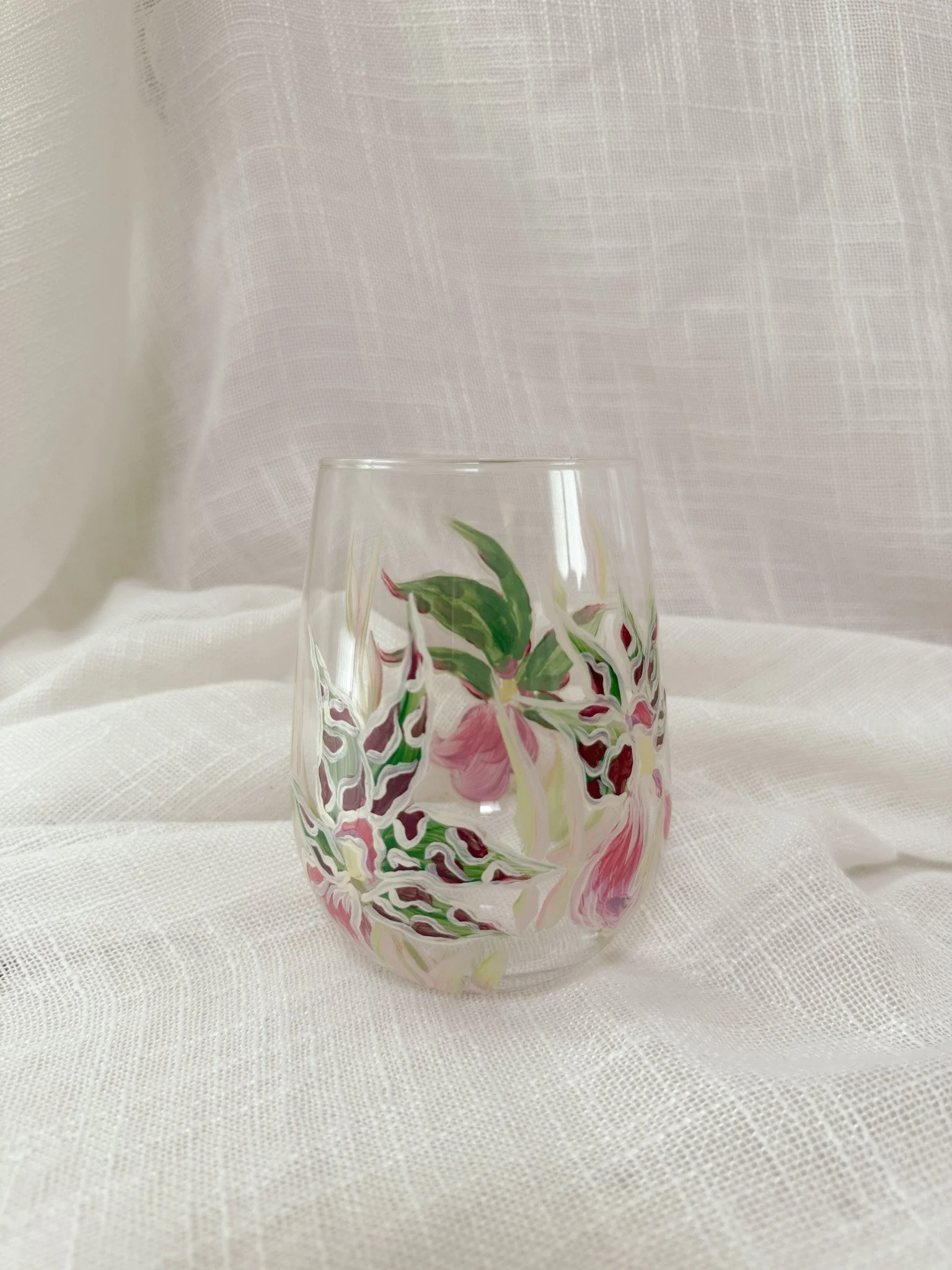 The Green Orchid Glass