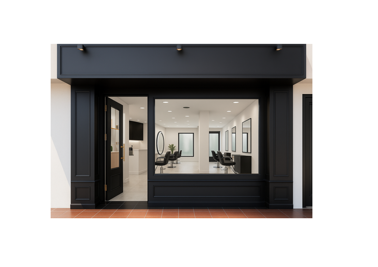 Small Shop Front Window Cleaning