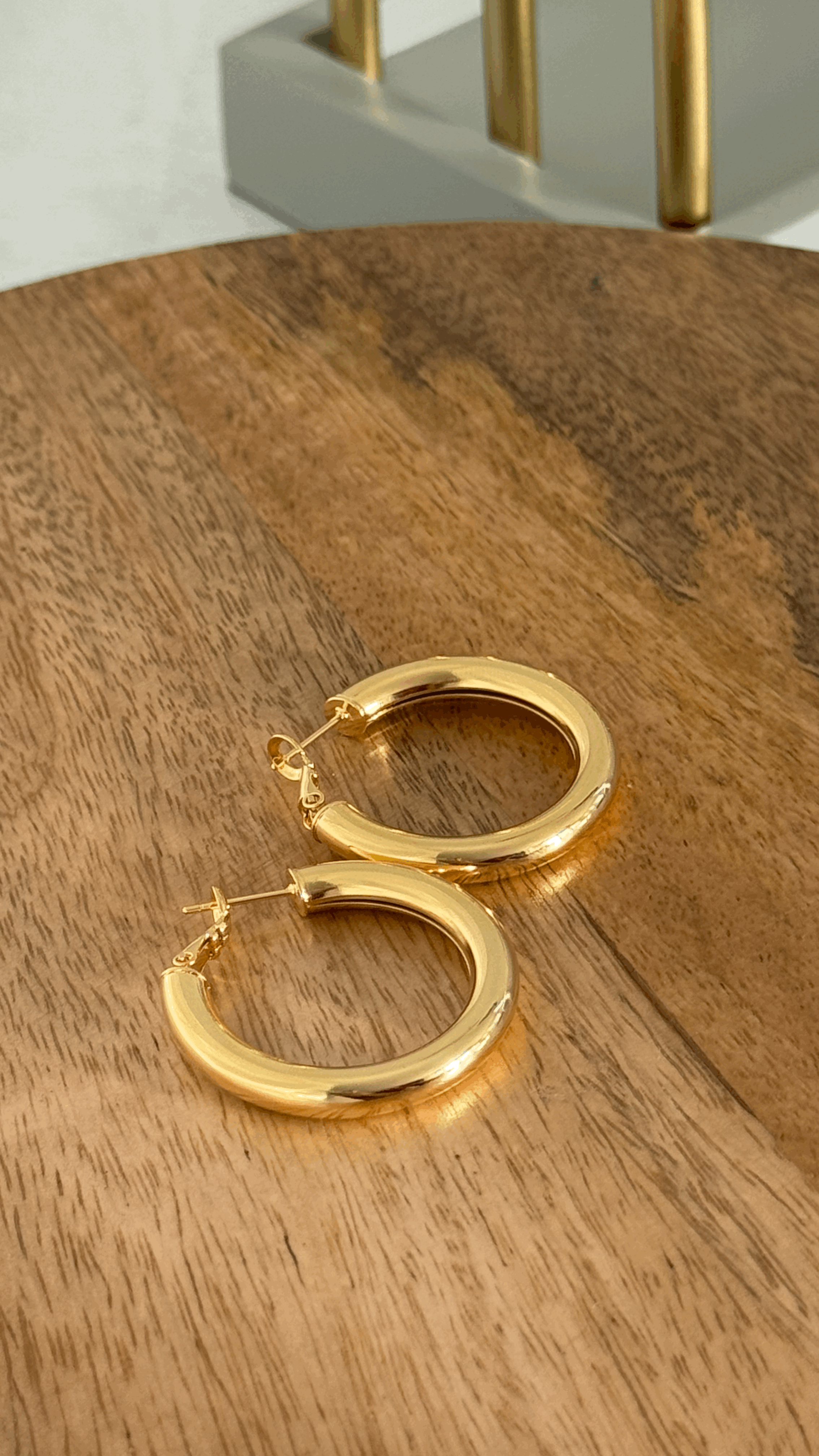 Medium Gold Hoop