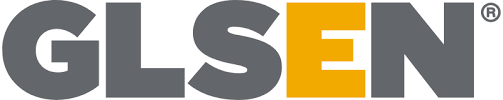 GSLEN logo with large grey letters and a yellow and orange 'E'