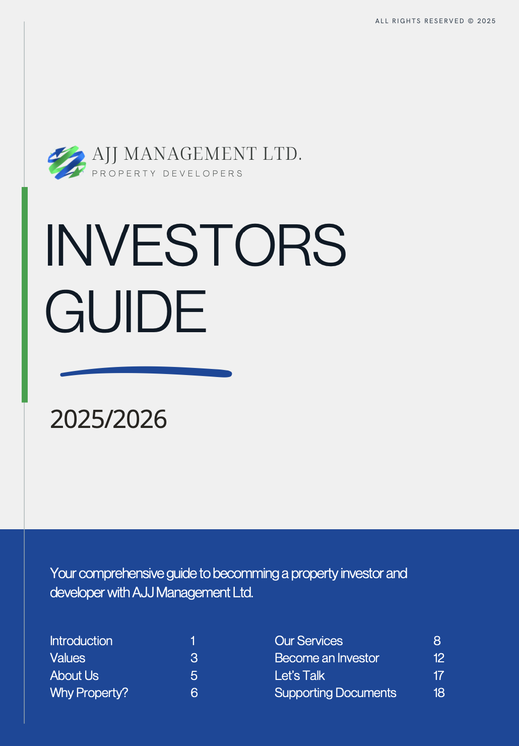 AJJ Management Ltd. Investors Pack