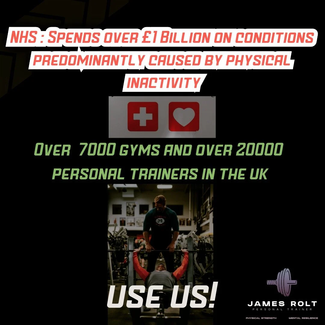 #fitness #preventionisbetterthancure #personaltraining #personaltrainer #nhs #goodhealth #wellbeing