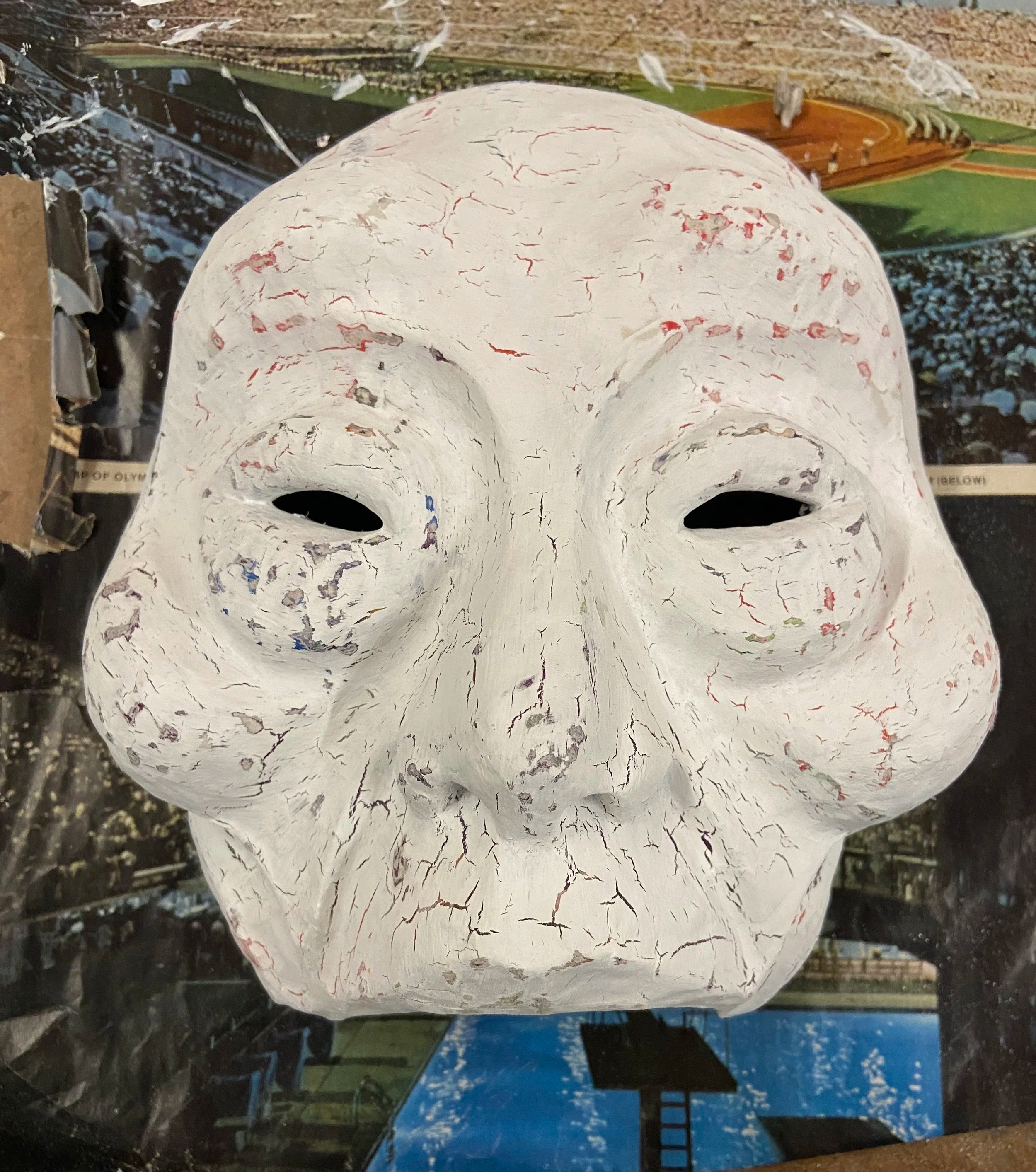 Mask post-jesso