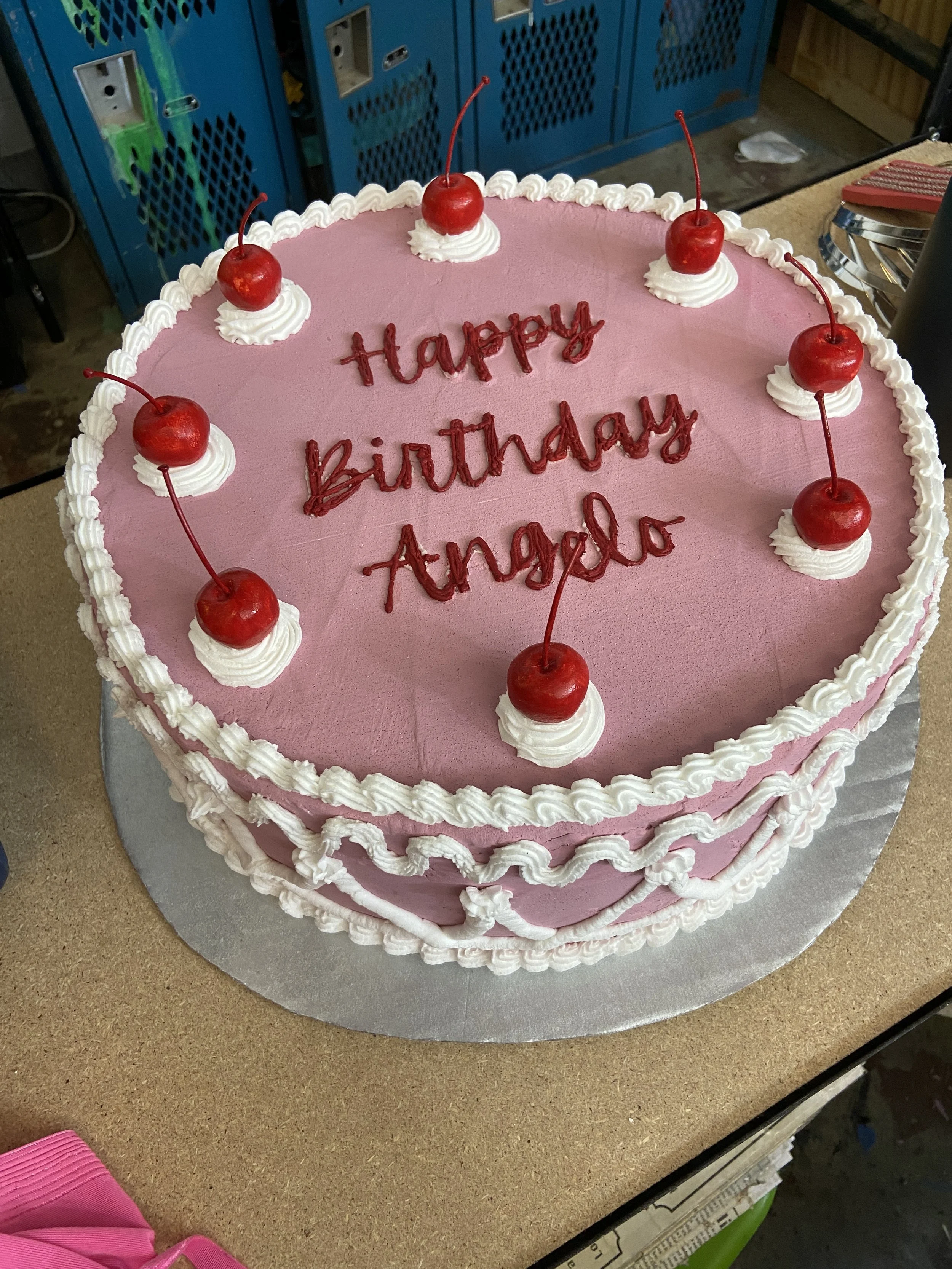 The writing was done using a 3D printing pen