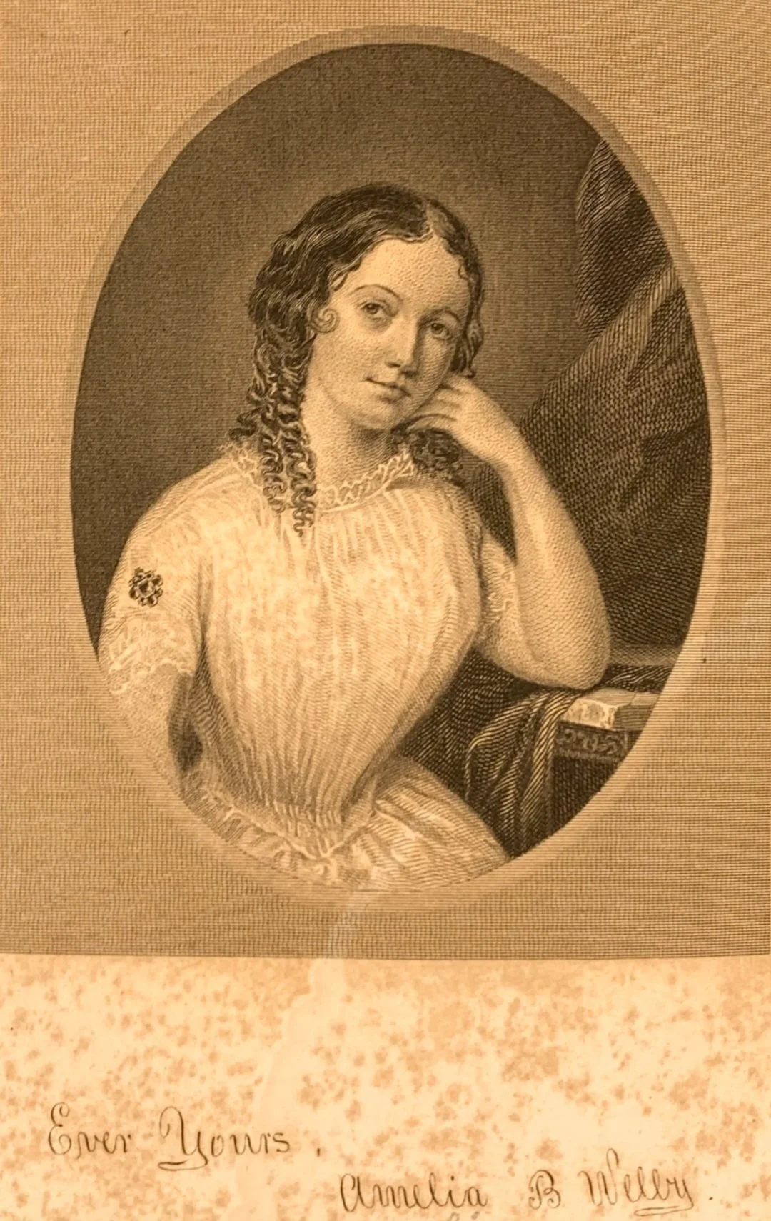 The Golden Ringlet, a poem by Amelia