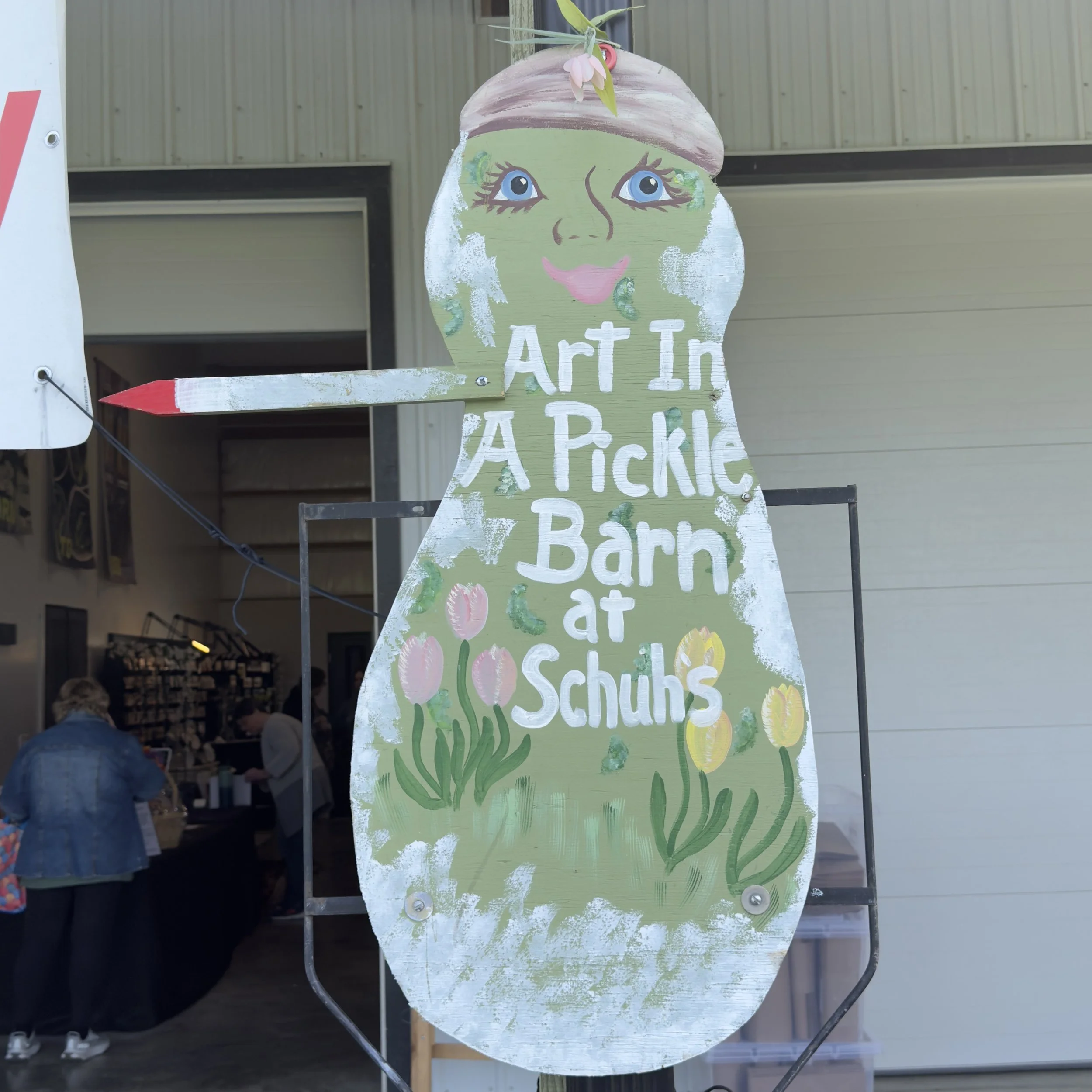 Art in a Pickle Barn