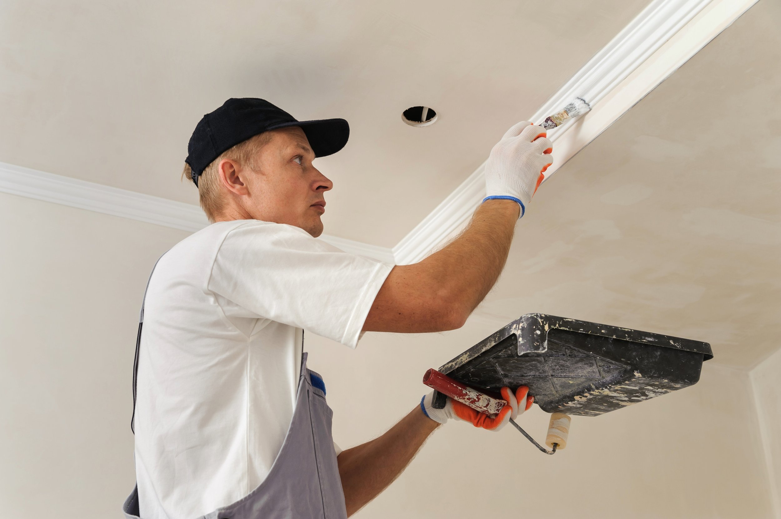 Professional Crown Molding Painting Services - Enhance Your Home's Elegance