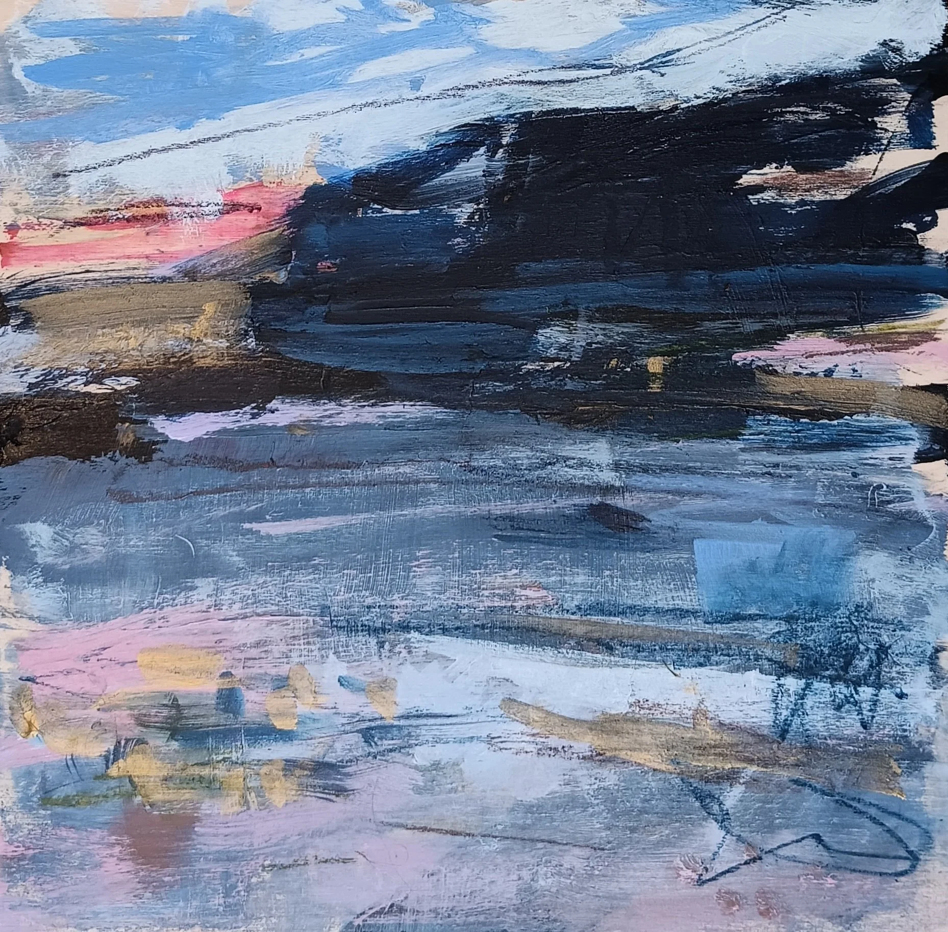 Grand Lake (12 x 12")