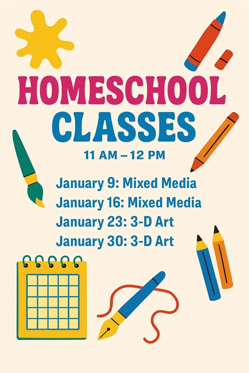 Homeschool: Mixed Media Design (January 9th)