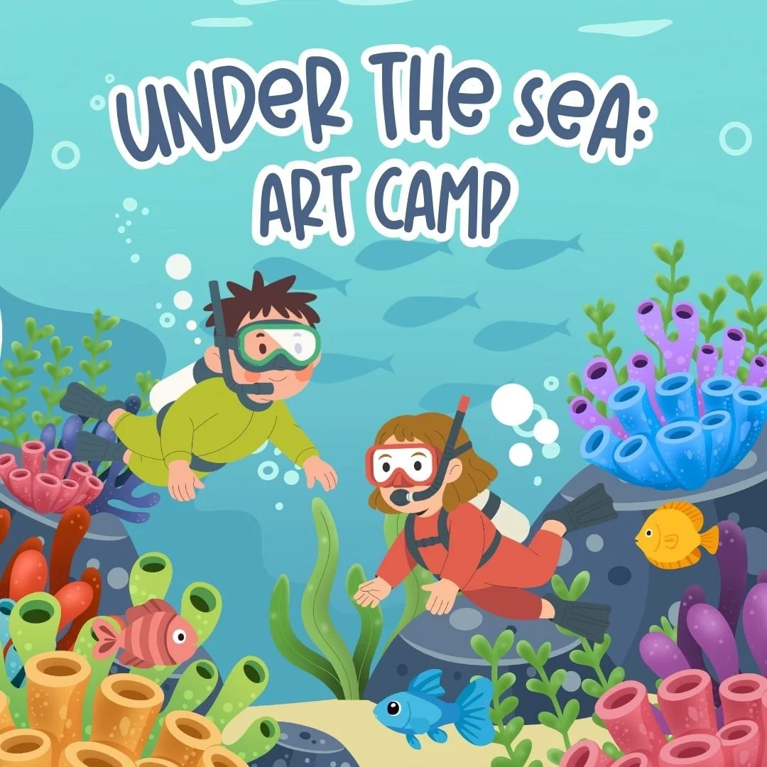 Under the Sea Art Camp (June 9-June 12) 2pm-5pm