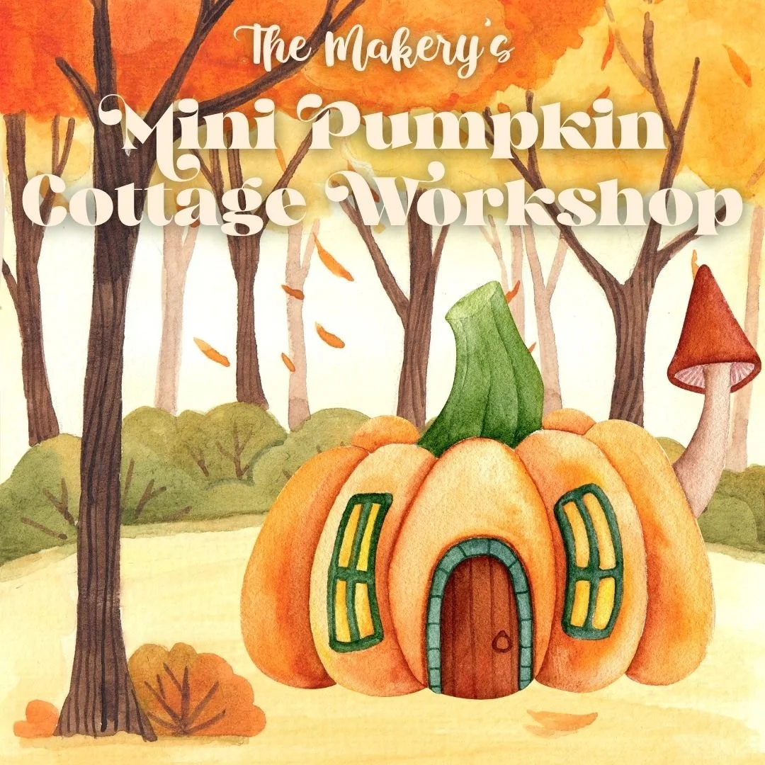 Mini Pumpkin Cottage Workshop (9/17/26) 5-7pm