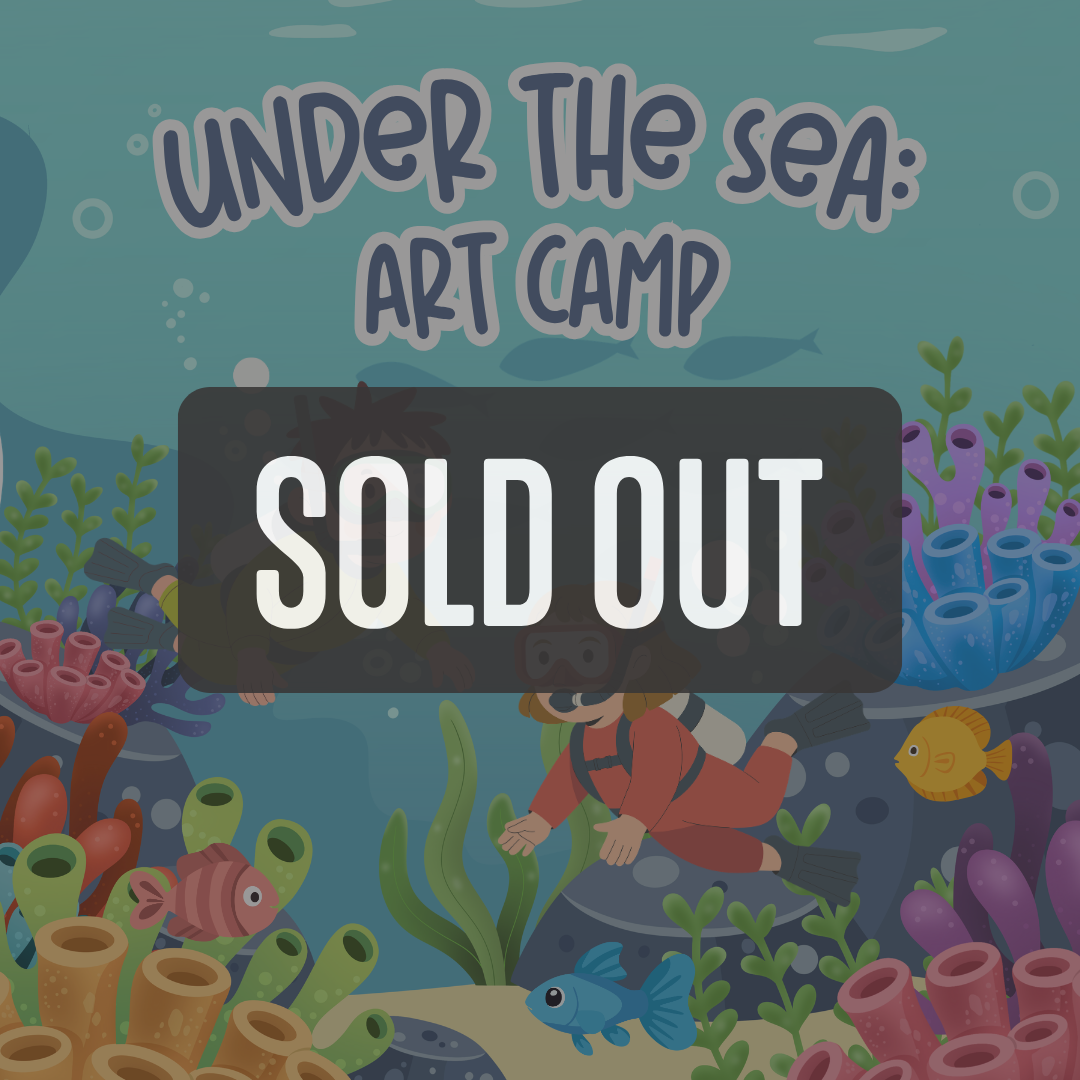 Under the Sea Art Camp (June 9-June 12) 2pm-5pm