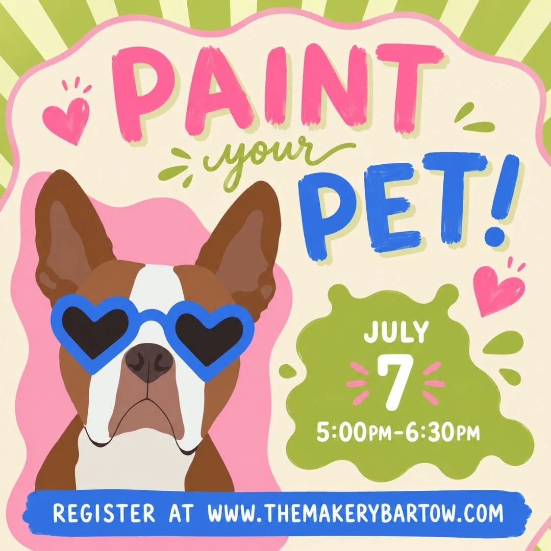 Paint Your Pet - 7/7 (5pm-6:30pm)