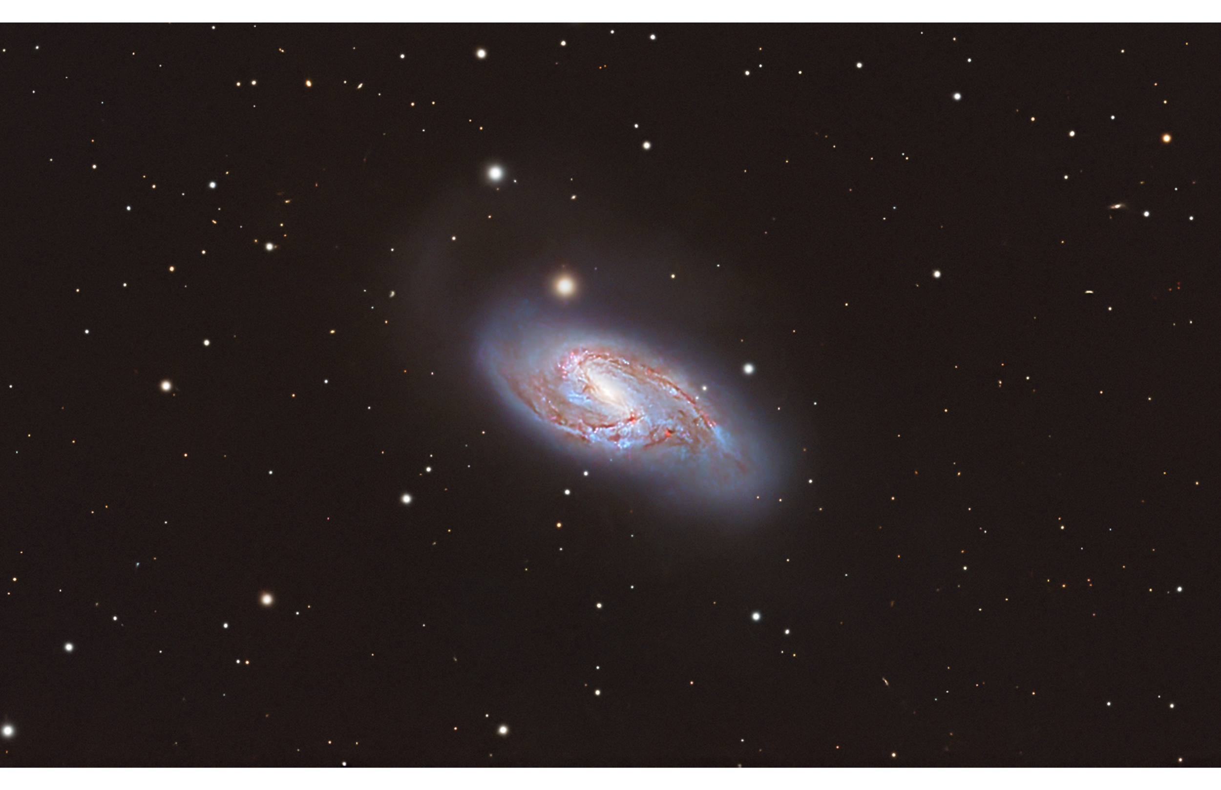 Messier 66 - Intermediate Spiral Galaxy