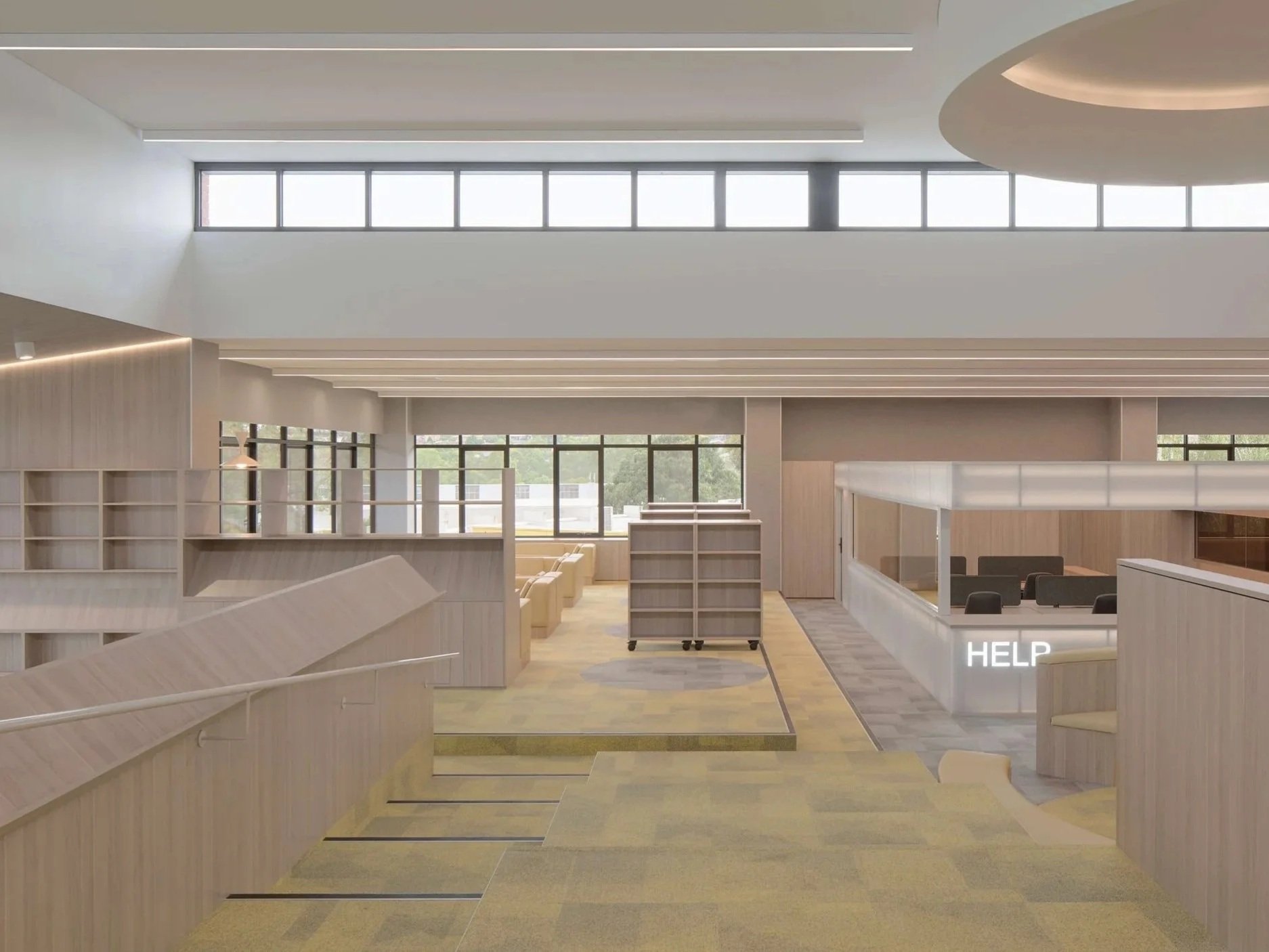 Marcellin Library: an Exceptional Modern Learning Space