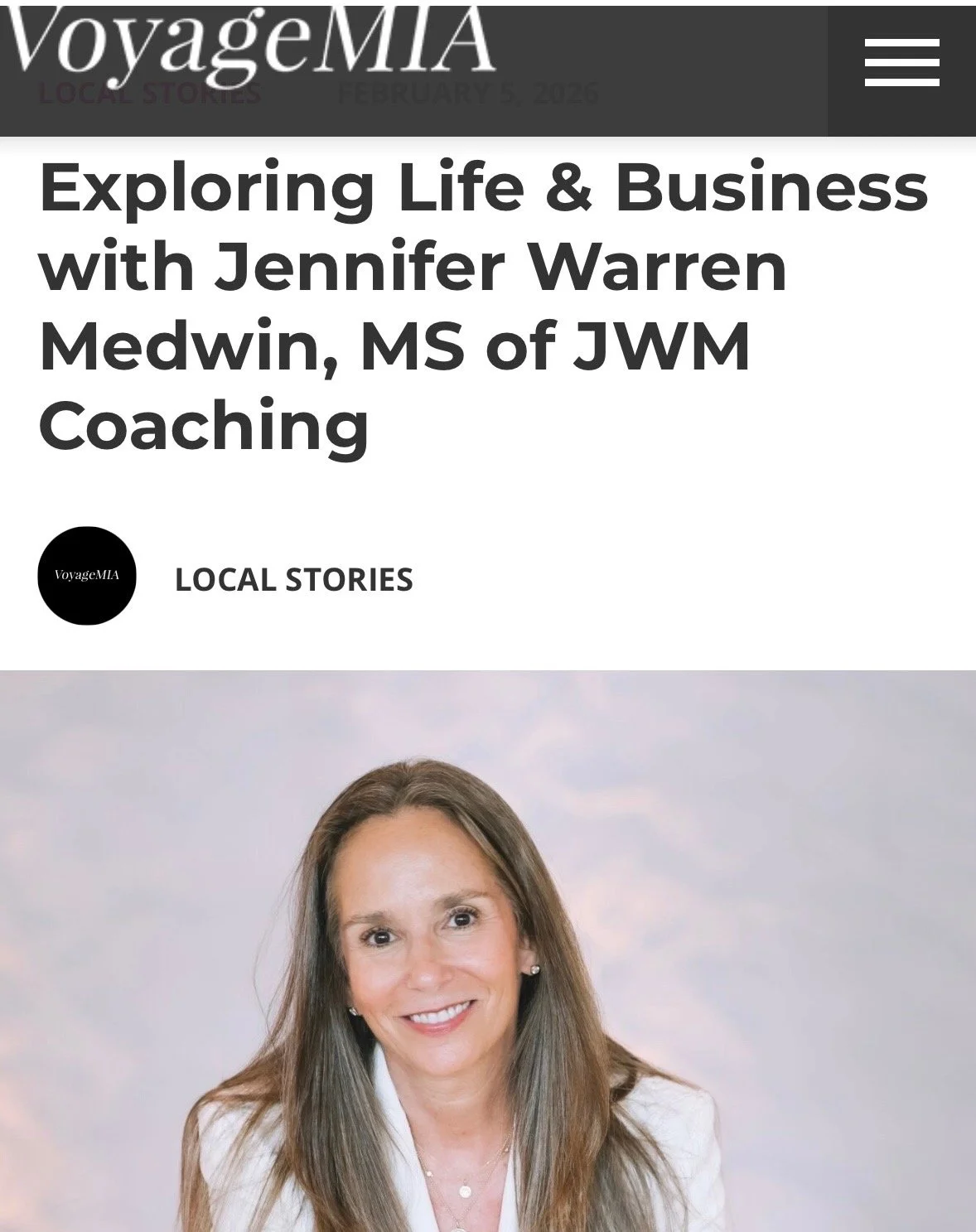 Exploring Life &amp; Business with Jennifer Warren Medwin, MS of JWM Coaching