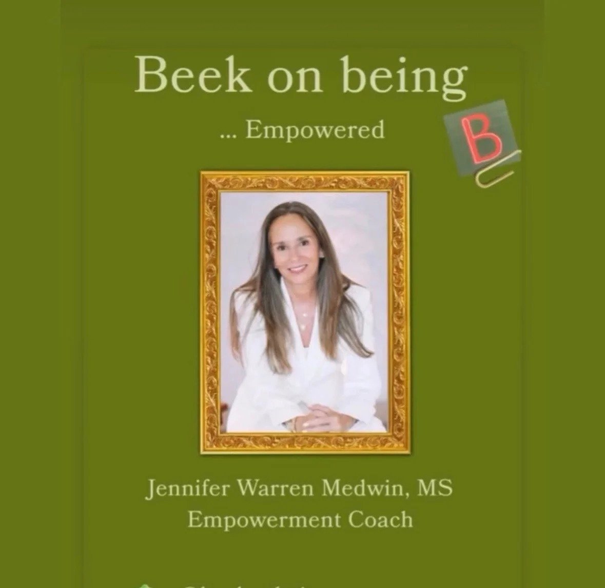 Beek on being Empowered
