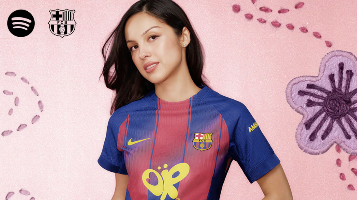 Olivia Rodrigo x FC Barcelona x Spotify