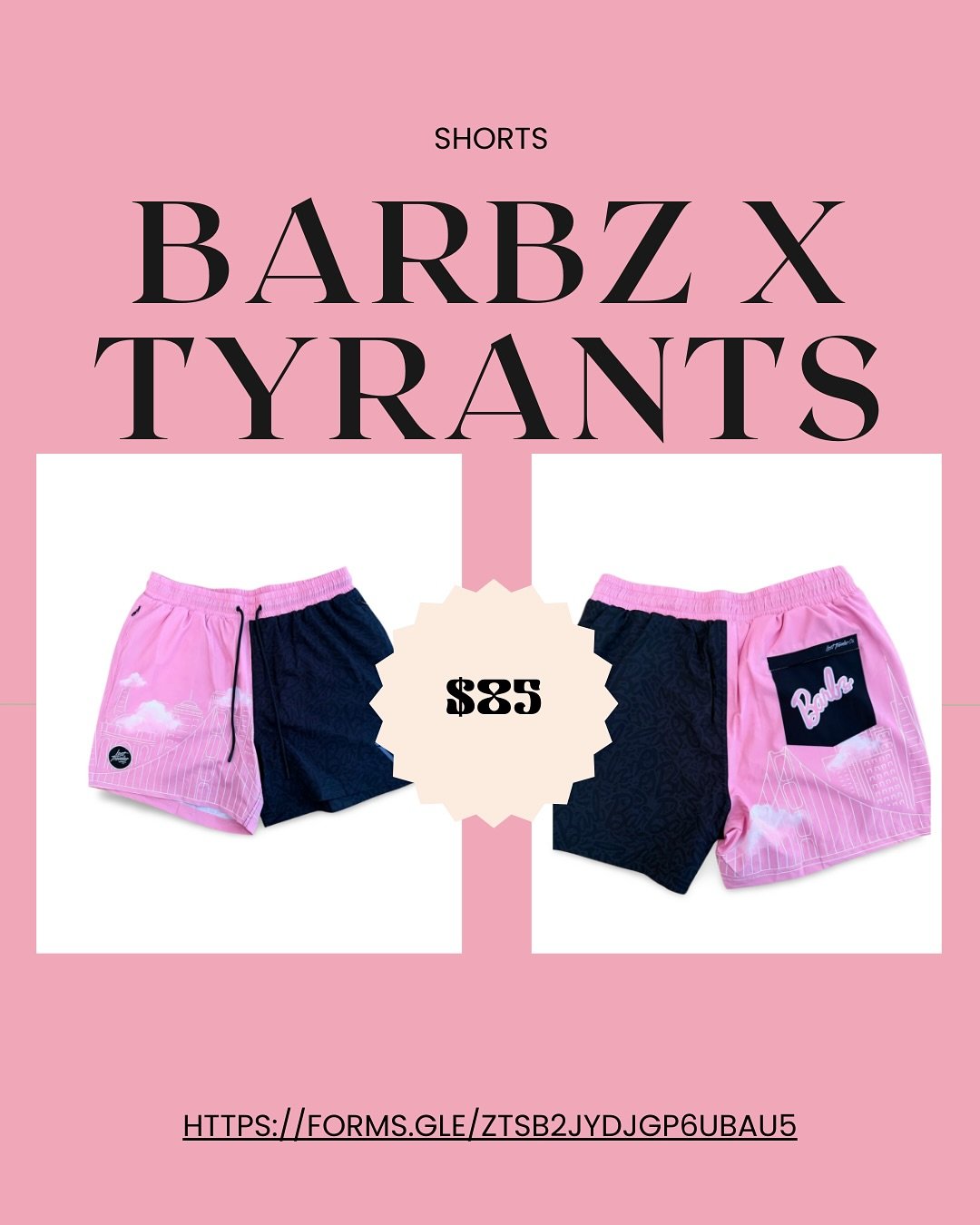 Our collab with @thehausofbarbz is finally here! We have limited shorts in stock so grab them quick while we still have them! 

Email directors@tyrantsvolleyball.com if you're interested! 

#volleyball #barbz #shorts #sale #volleyballshorts #limitede