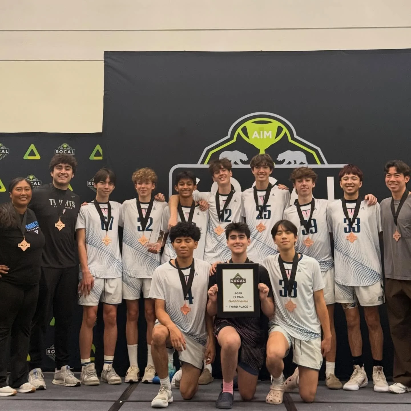 First year. First medal. Just the beginning.

Congrats to 17-Black for bringing home the first Tyrants medal this weekend at SoCal Cup 🥉

#socalcup #volleyball #boysvolleyball #aau #wcvba