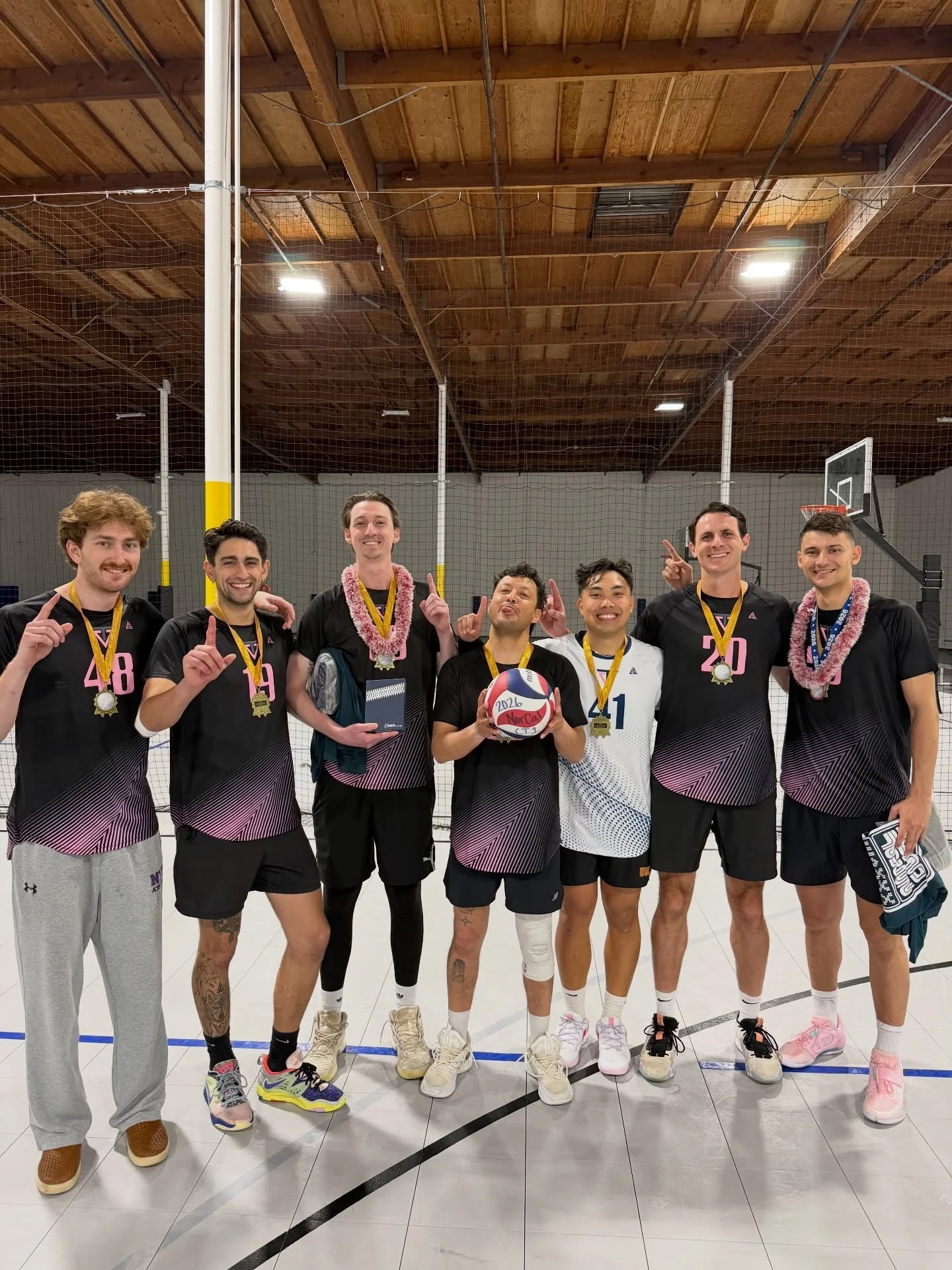 Coach Jason, Coach Paolo and the Adult Tyrants team (Bangbroz) won gold at the NAGVA NorCal Classic A1 Division! 🥇Congrats to our coaches and way to rep Tyrants!