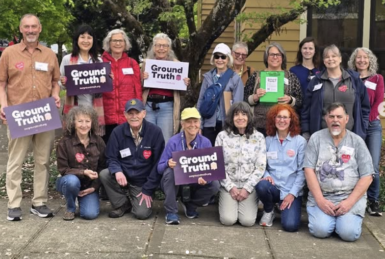 Ground Truth campaign gives volunteers a chance knock on doors, truly engage with voters