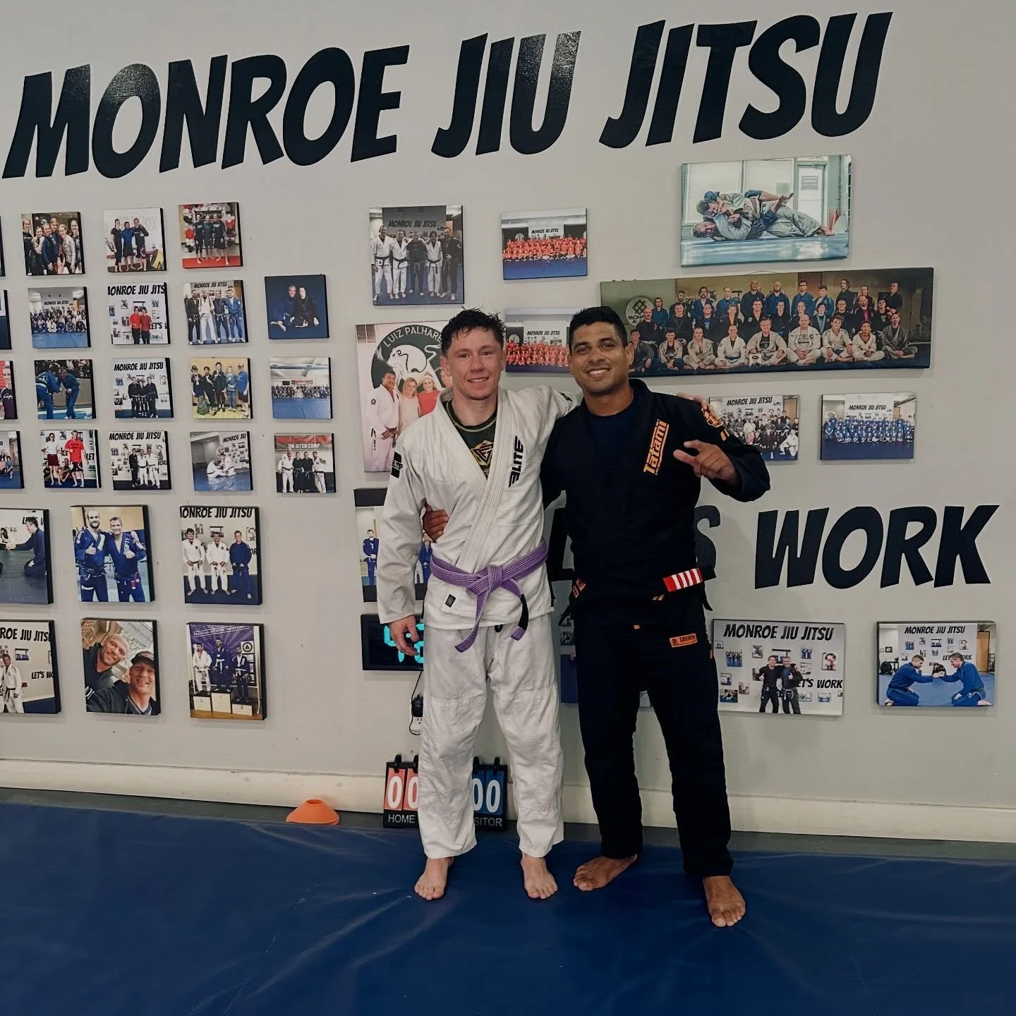 What a good day on the mats! My coach, Todd @monroejiujitsu_michigan brought out one of the best to ever do it @jtorresbjj for a seminar. 
Amazing jiu jitsu, thank you for the knowledge &amp; rolls 🥋

@prodbyfuller &amp; @ramos_4891 were killing it 