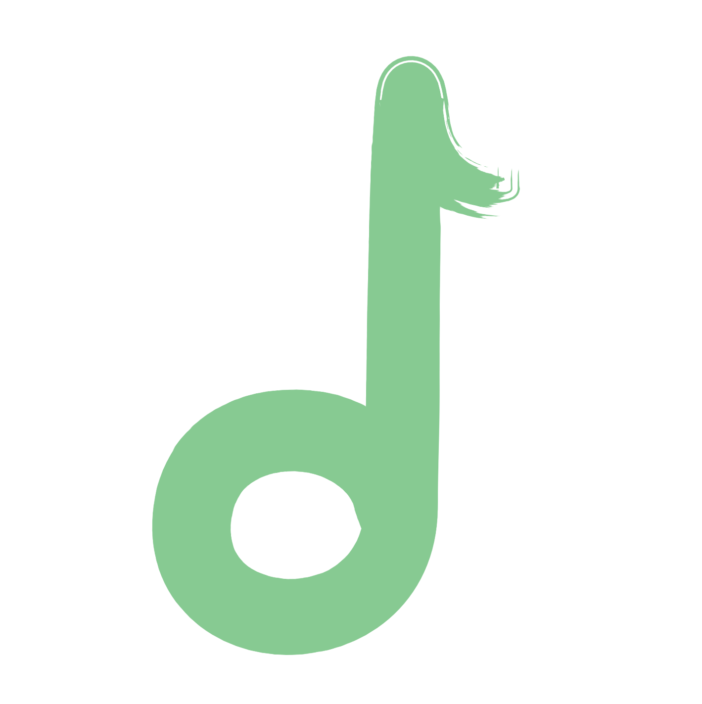 green music note