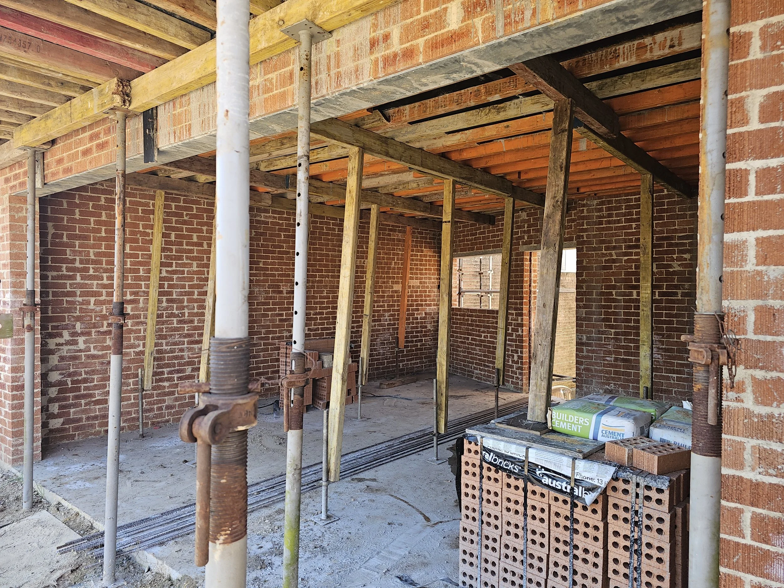 Formwork pre-stipping — Bexley