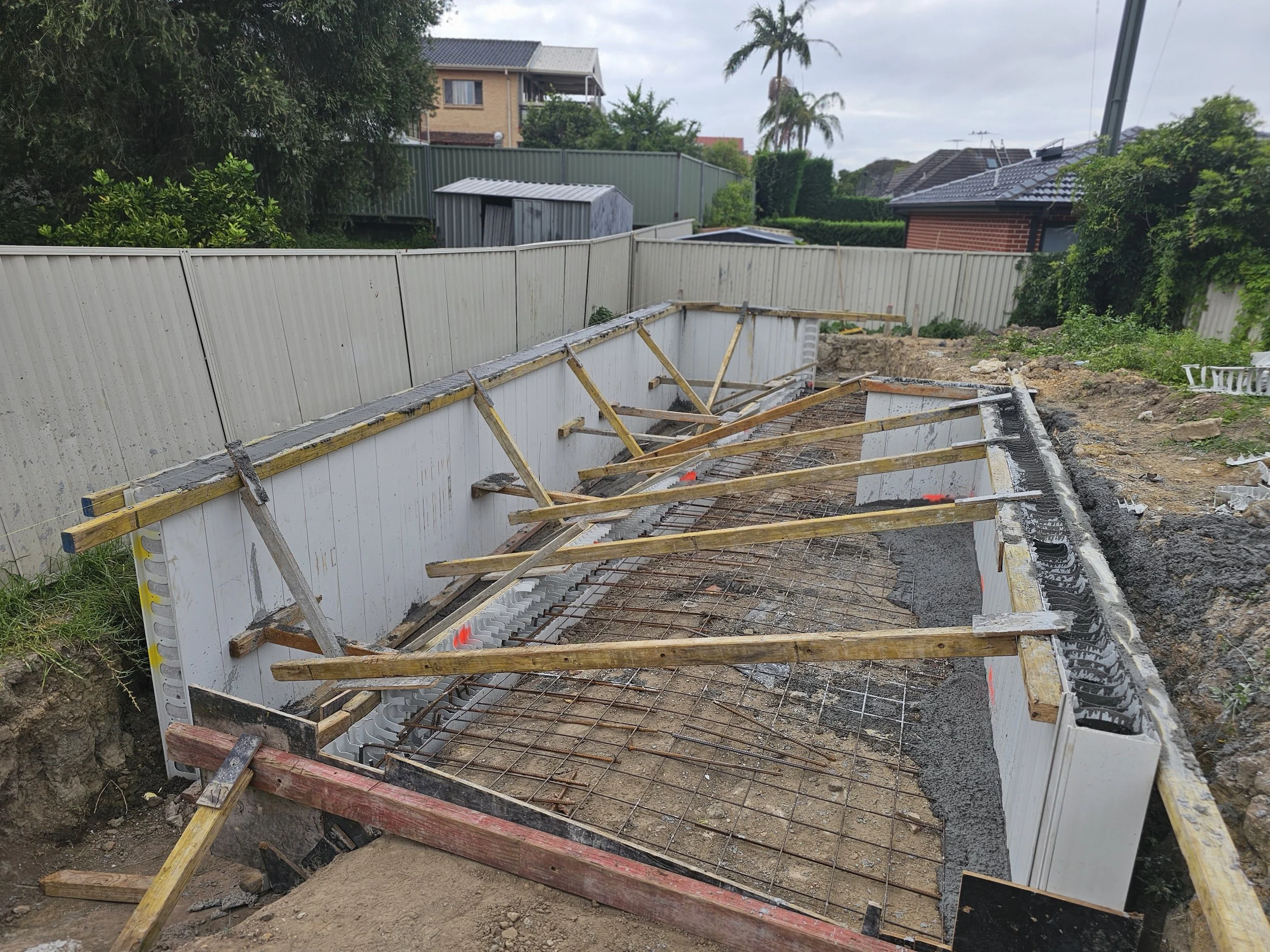 Ready for pour